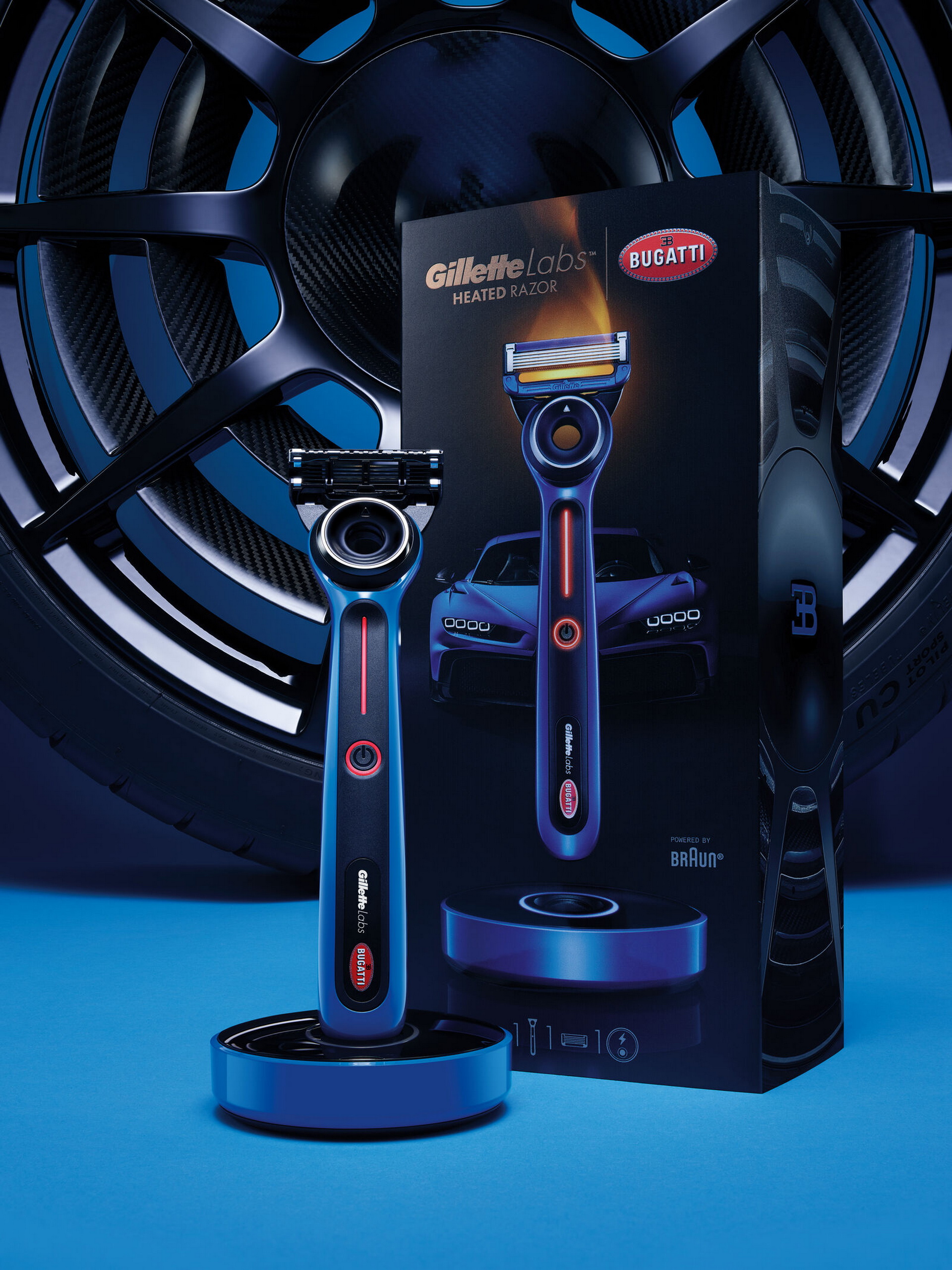 Bugatti Partners With Gillette For Co-Branded Heated Razor