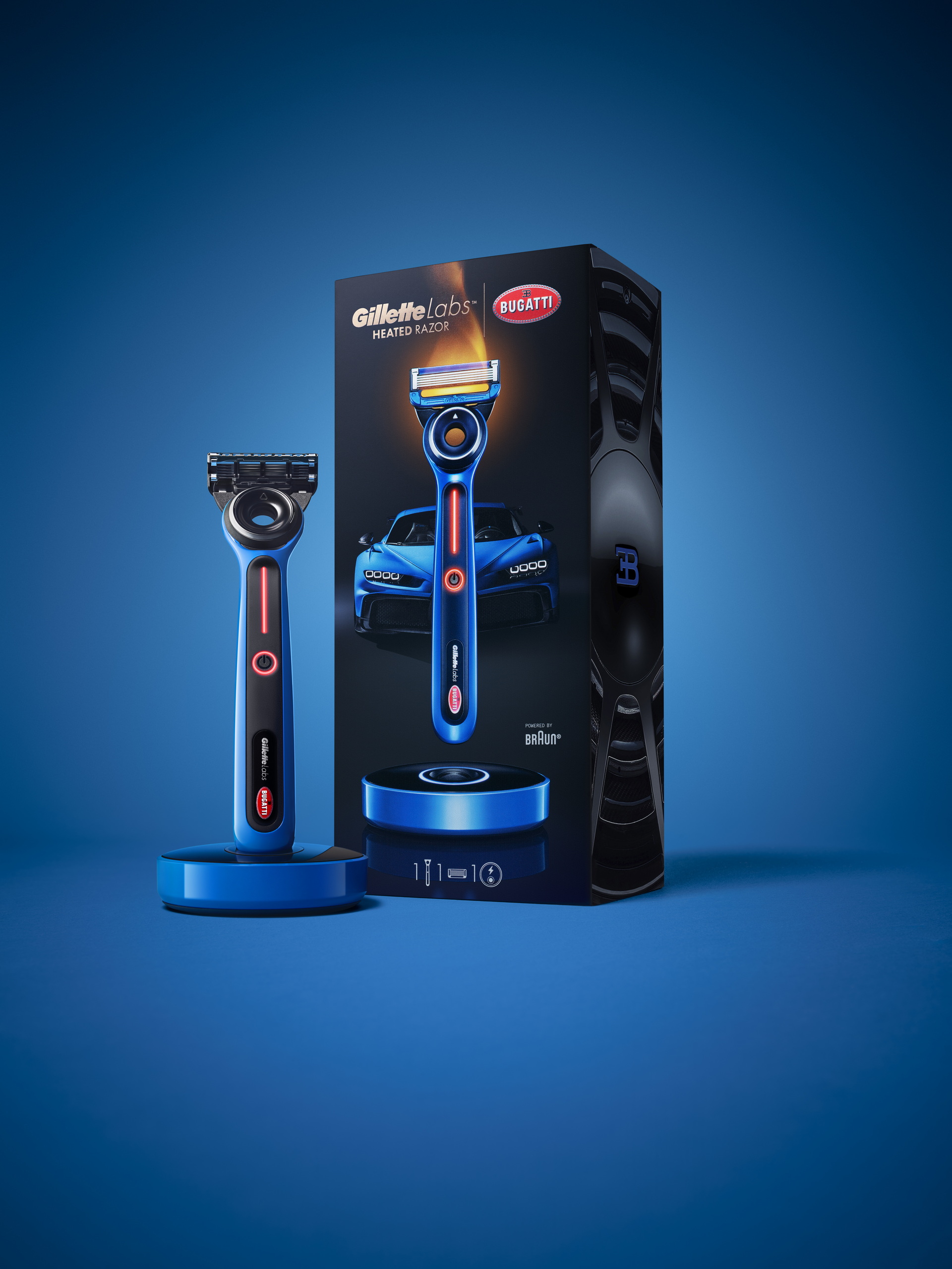 Bugatti Partners With Gillette For Co-Branded Heated Razor