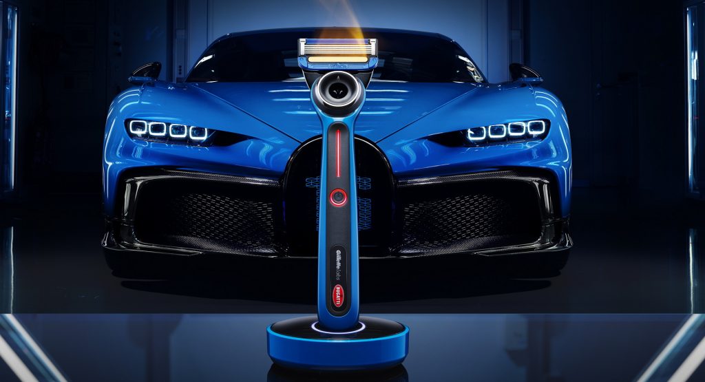  Bugatti Partners With Gillette For Co-Branded Heated Razor
