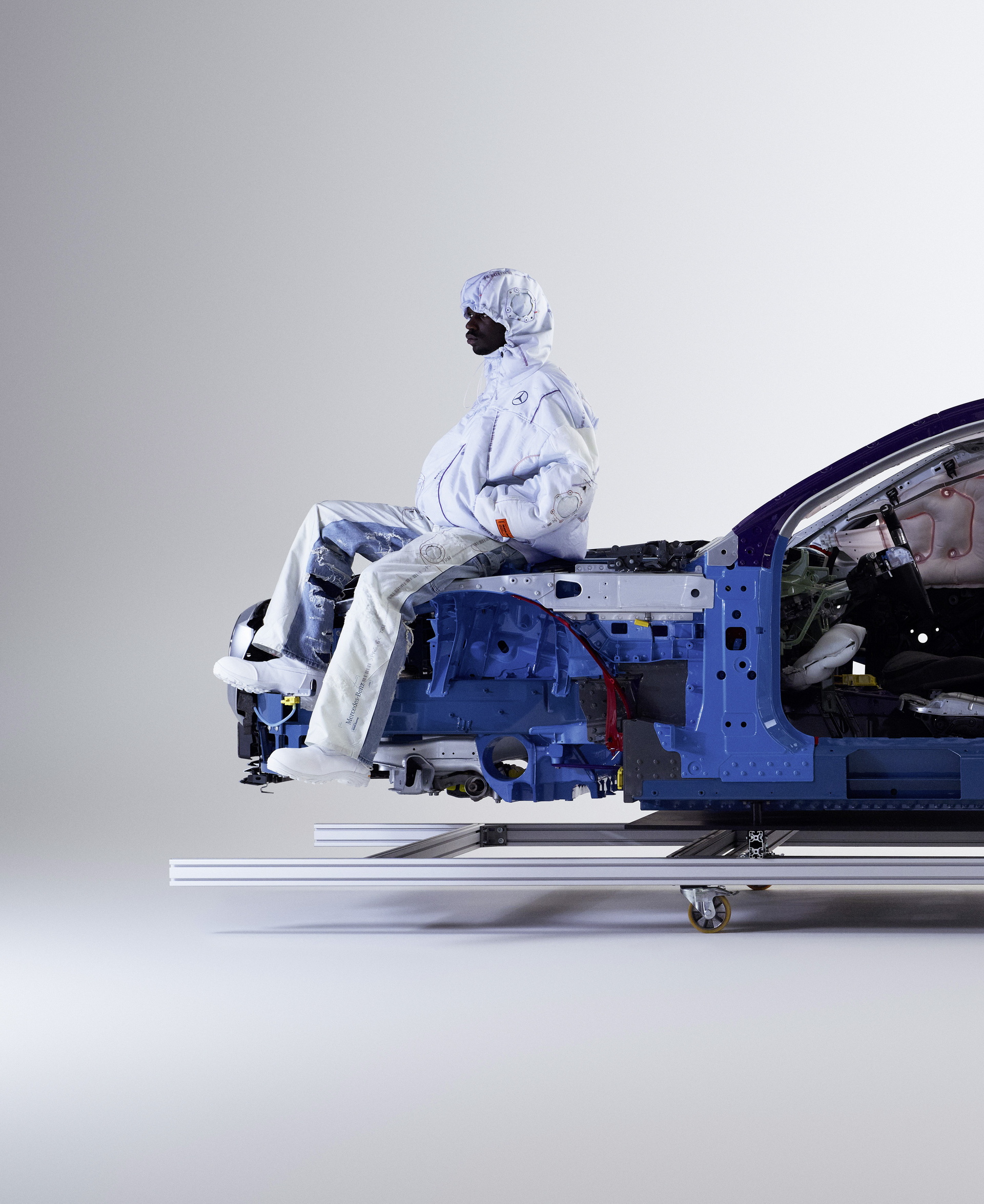 Mercedes Teams Up With Fashion Designer To Make Clothes Out Of Old Airbags