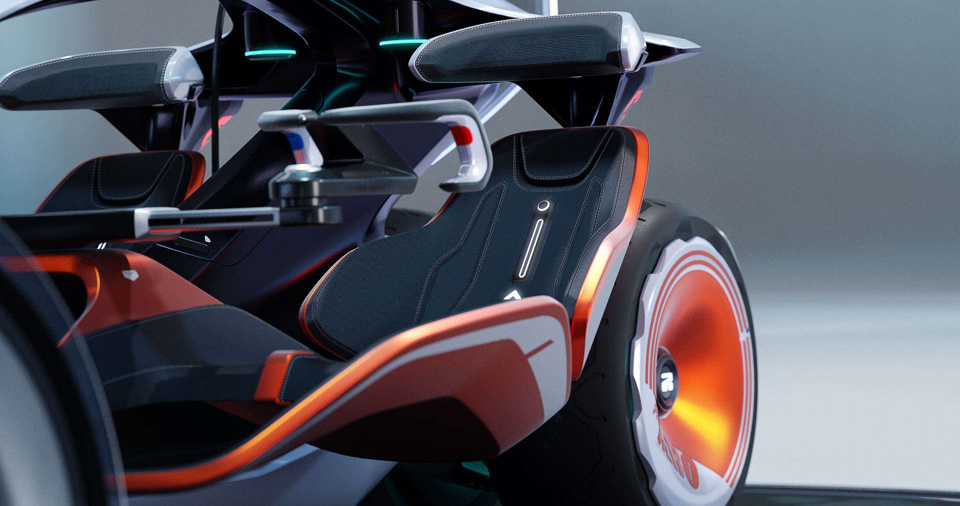 The R RYZR Concept From SAIC Design Is A Motorbike And Car Mashup “That You Can Wear”