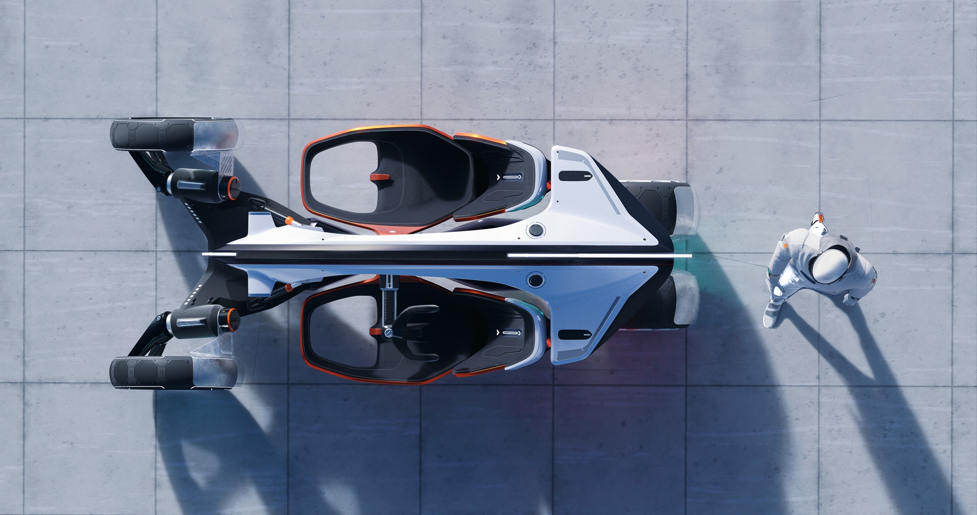 The R RYZR Concept From SAIC Design Is A Motorbike And Car Mashup “That You Can Wear”