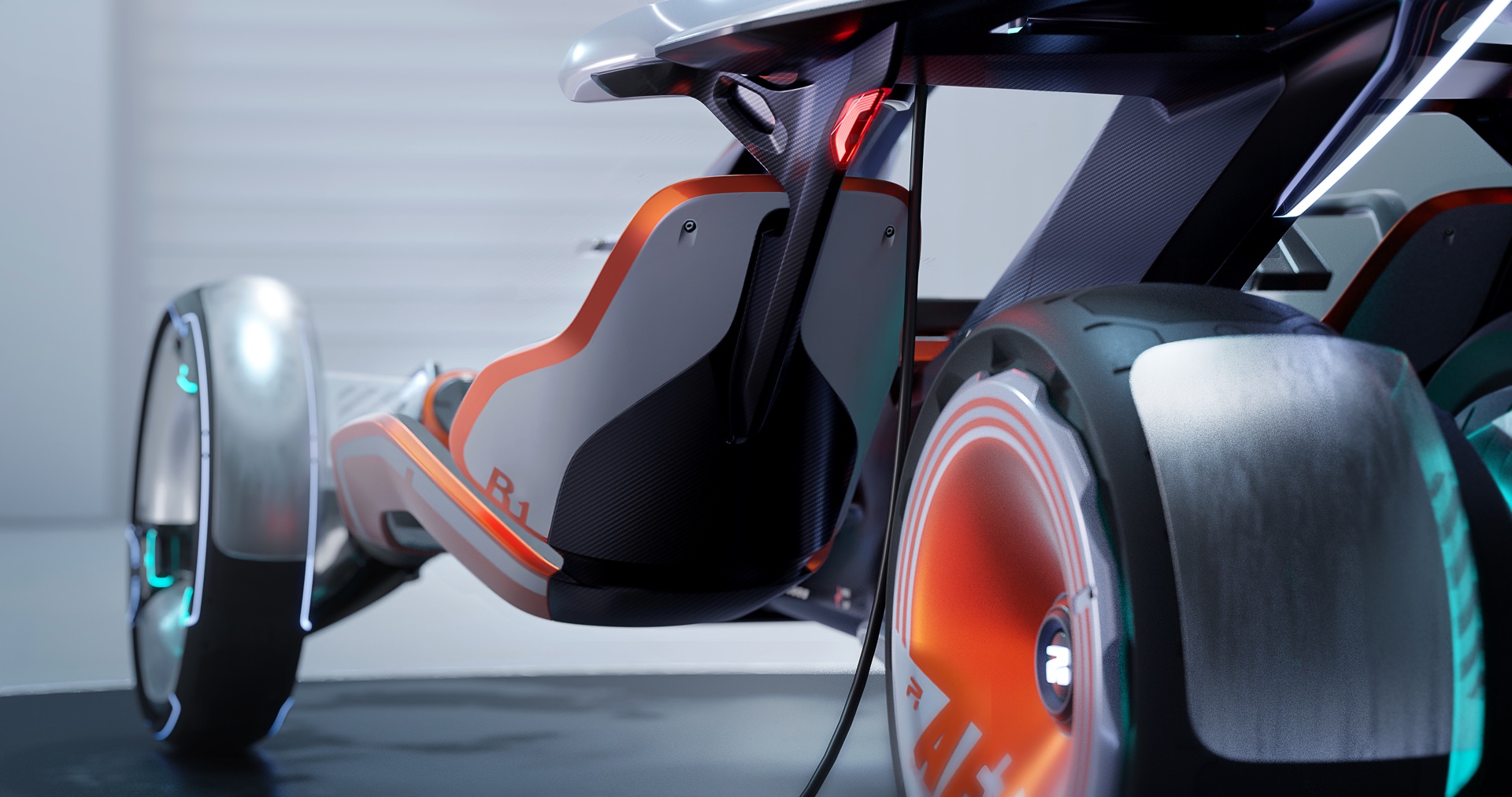 The R RYZR Concept From SAIC Design Is A Motorbike And Car Mashup “That You Can Wear”