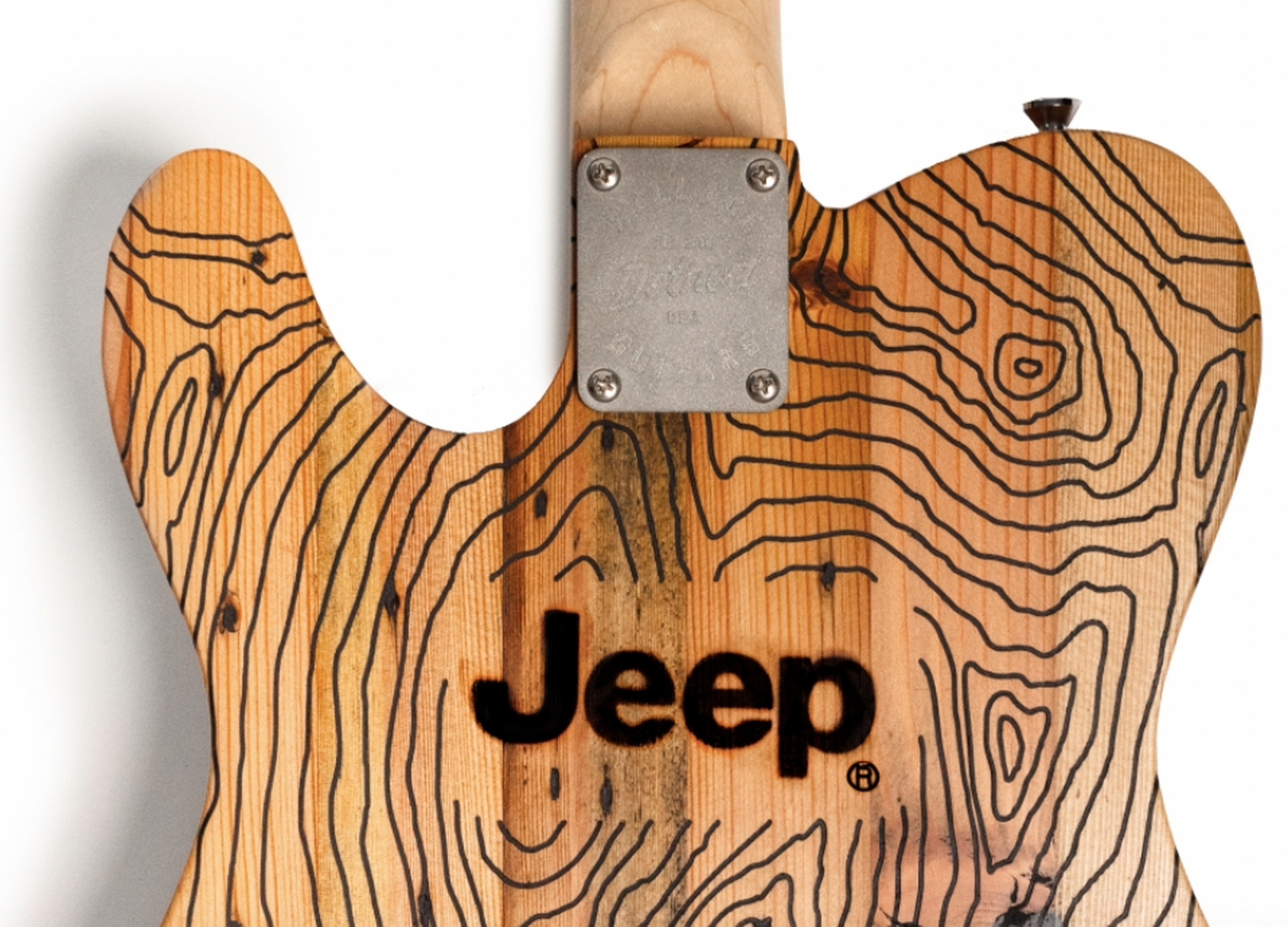 Jeep Lovers Can Now Get A Guitar Made Of Wood Out Of Historic Detroit Buildings