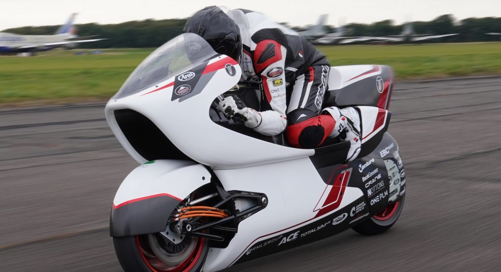  This Wild Electric Motorcycle Is Speeding Towards Its First Record Attempt