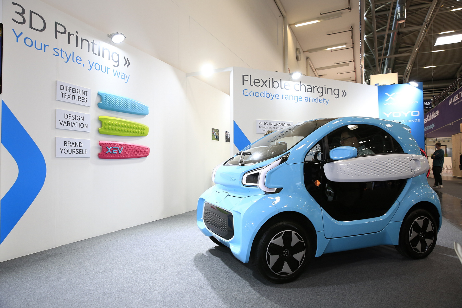 XEV Shows Off European Battery Exchange Program For 3D Printed City Car, The Yoyo