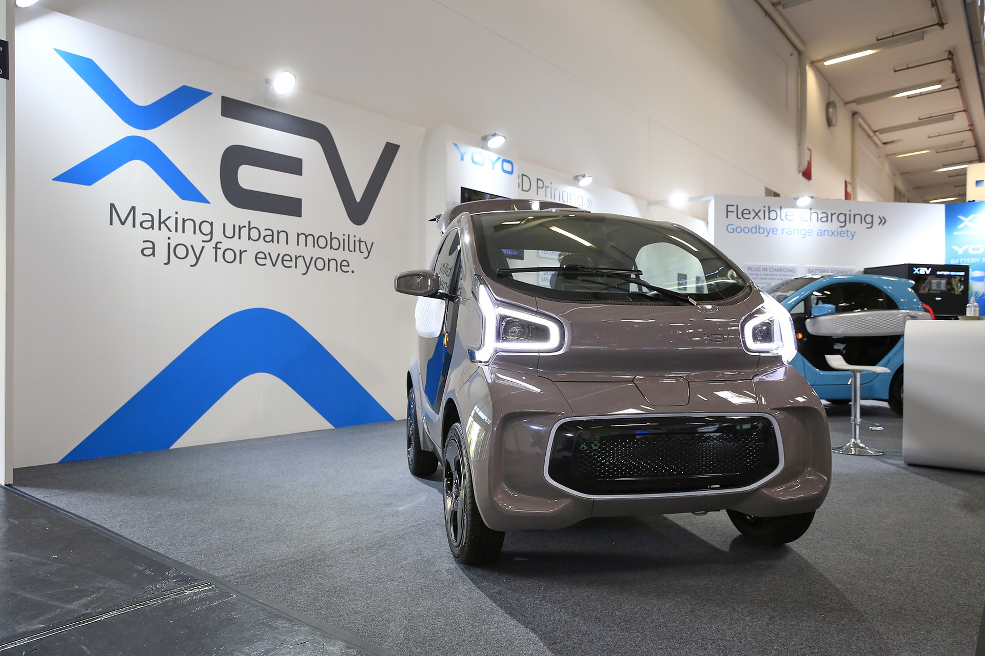 XEV Shows Off European Battery Exchange Program For 3D Printed City Car, The Yoyo