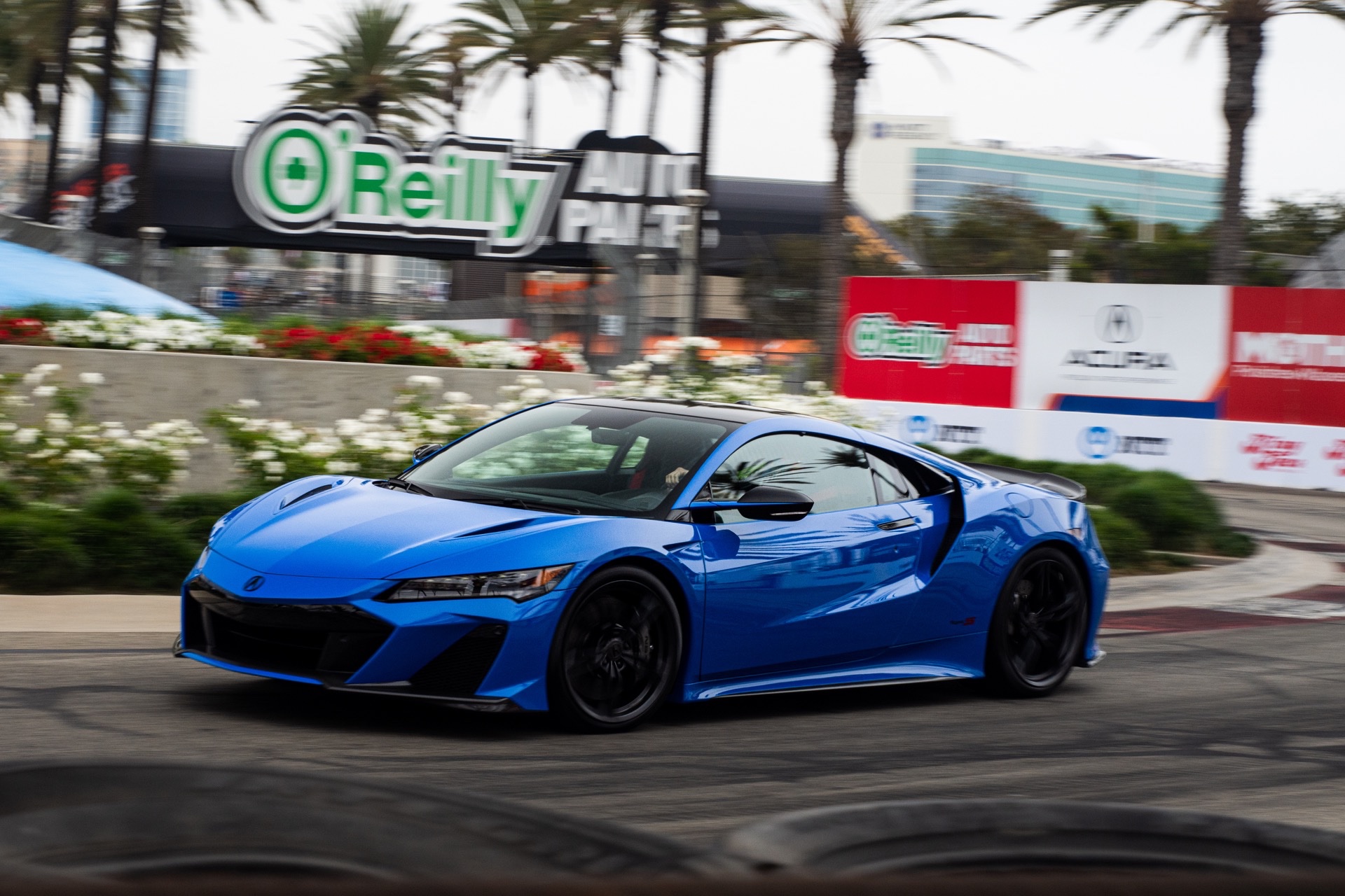 Watch The 2022 Acura NSX Type S Set A New Long Beach Production Car Lap Record