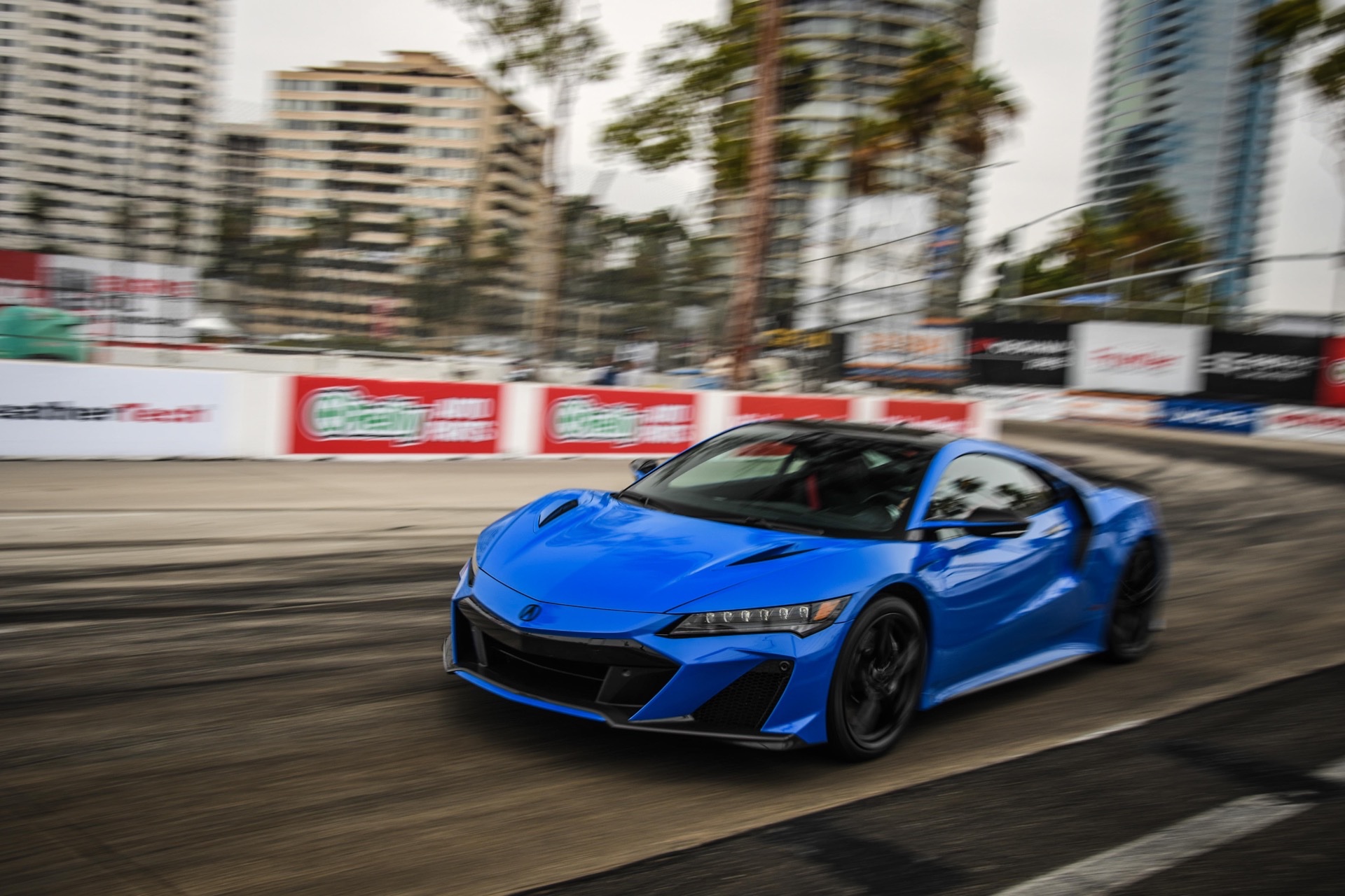 Watch The 2022 Acura NSX Type S Set A New Long Beach Production Car Lap Record