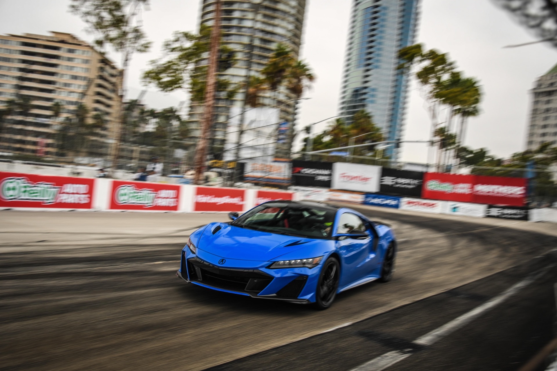 Watch The 2022 Acura NSX Type S Set A New Long Beach Production Car Lap Record