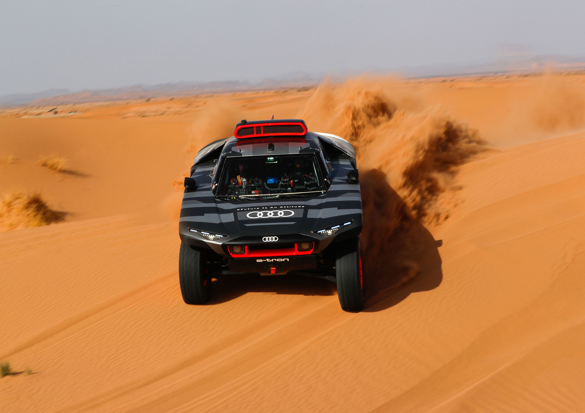 Audi’s 2022 Dakar Rally Contender Arrives At The Moroccan Desert For Testing