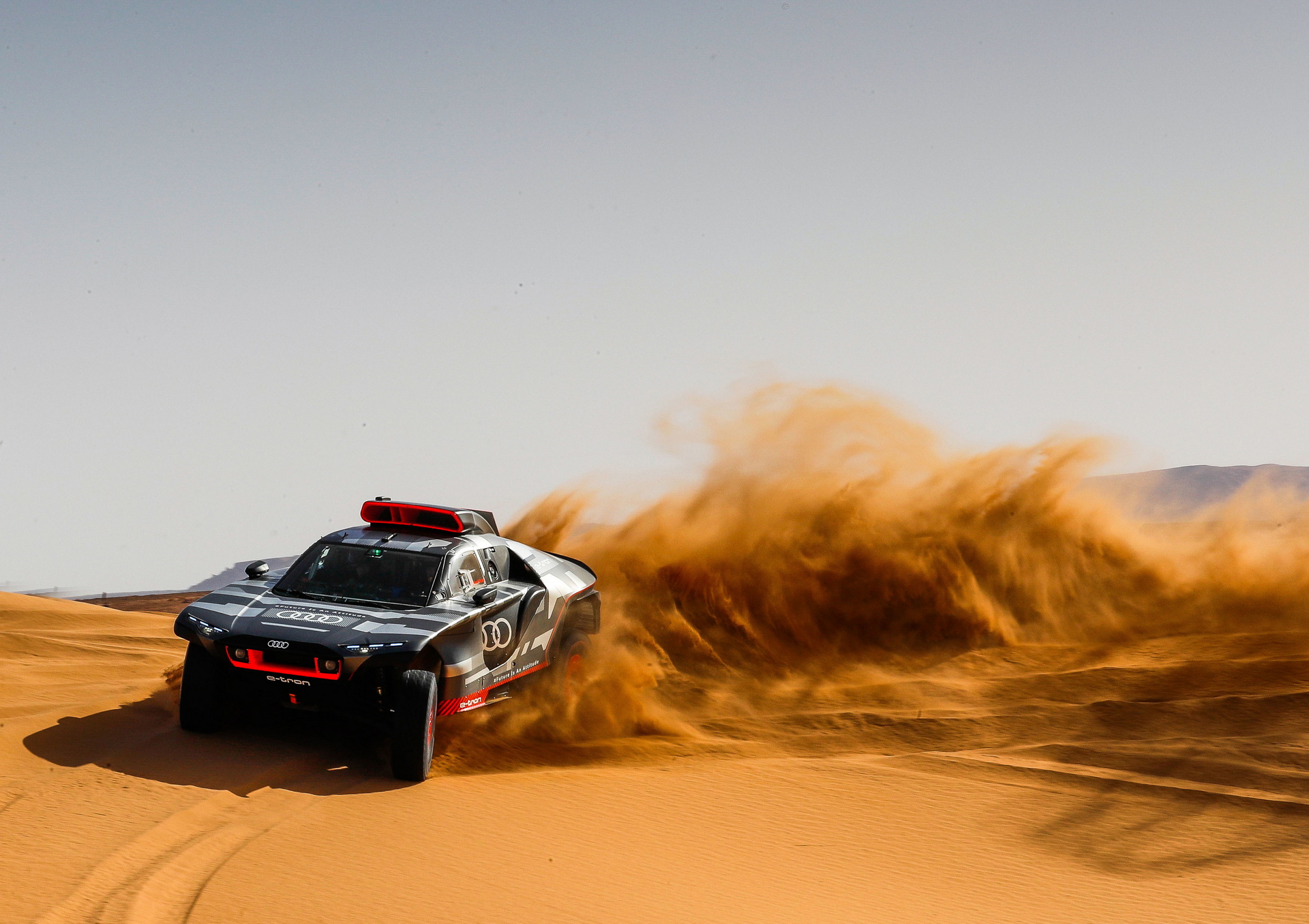 Audi’s 2022 Dakar Rally Contender Arrives At The Moroccan Desert For Testing