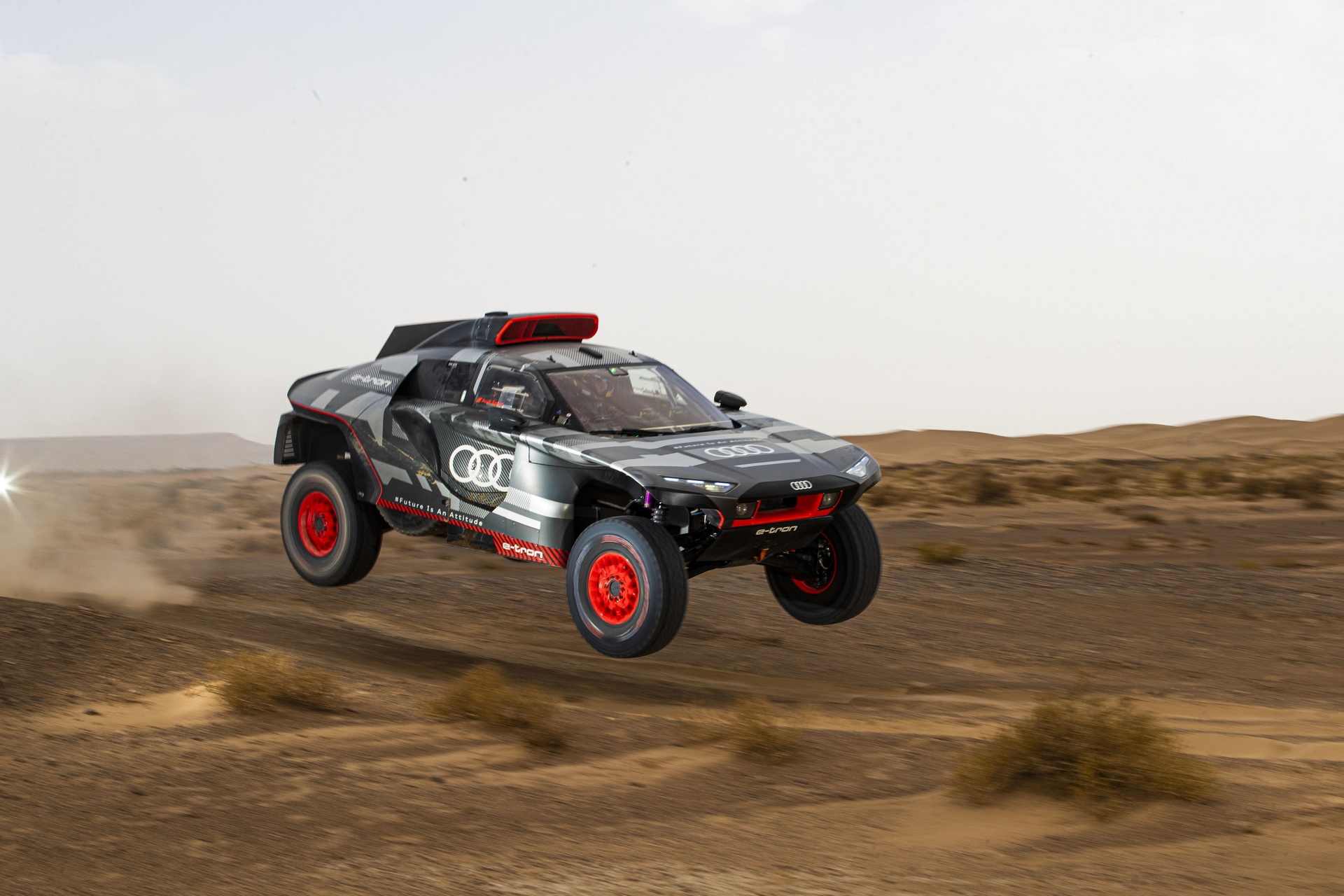 Audi’s 2022 Dakar Rally Contender Arrives At The Moroccan Desert For Testing