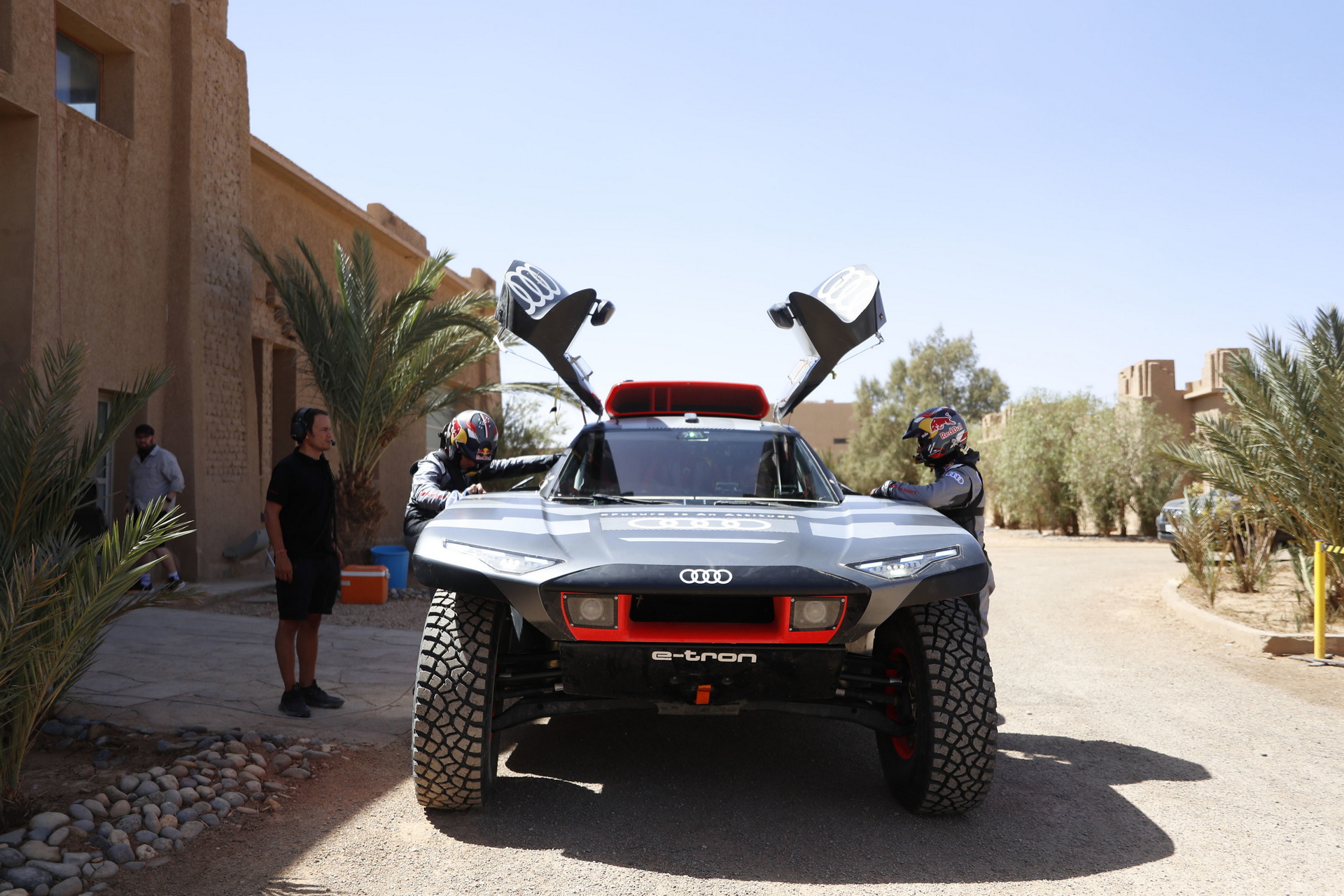 Audi’s 2022 Dakar Rally Contender Arrives At The Moroccan Desert For Testing