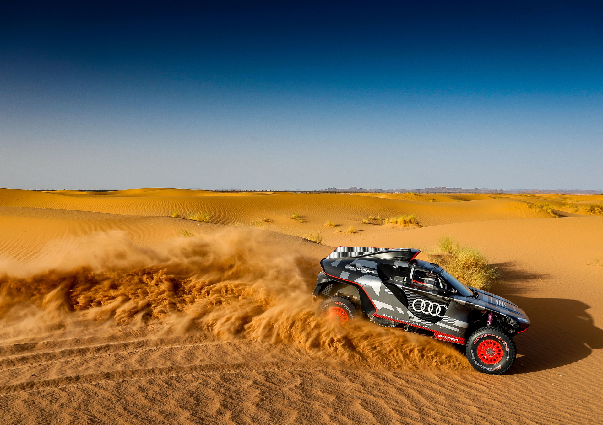 Audi’s 2022 Dakar Rally Contender Arrives At The Moroccan Desert For Testing