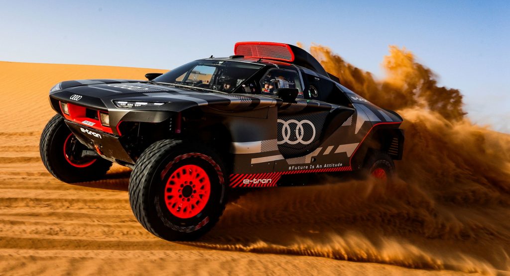  Audi’s 2022 Dakar Rally Contender Arrives At The Moroccan Desert For Testing