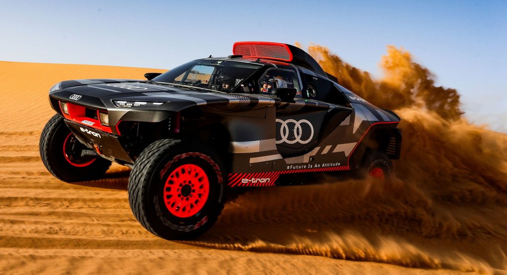 Audi’s 2022 Dakar Rally Contender Arrives At The Moroccan Desert For Testing