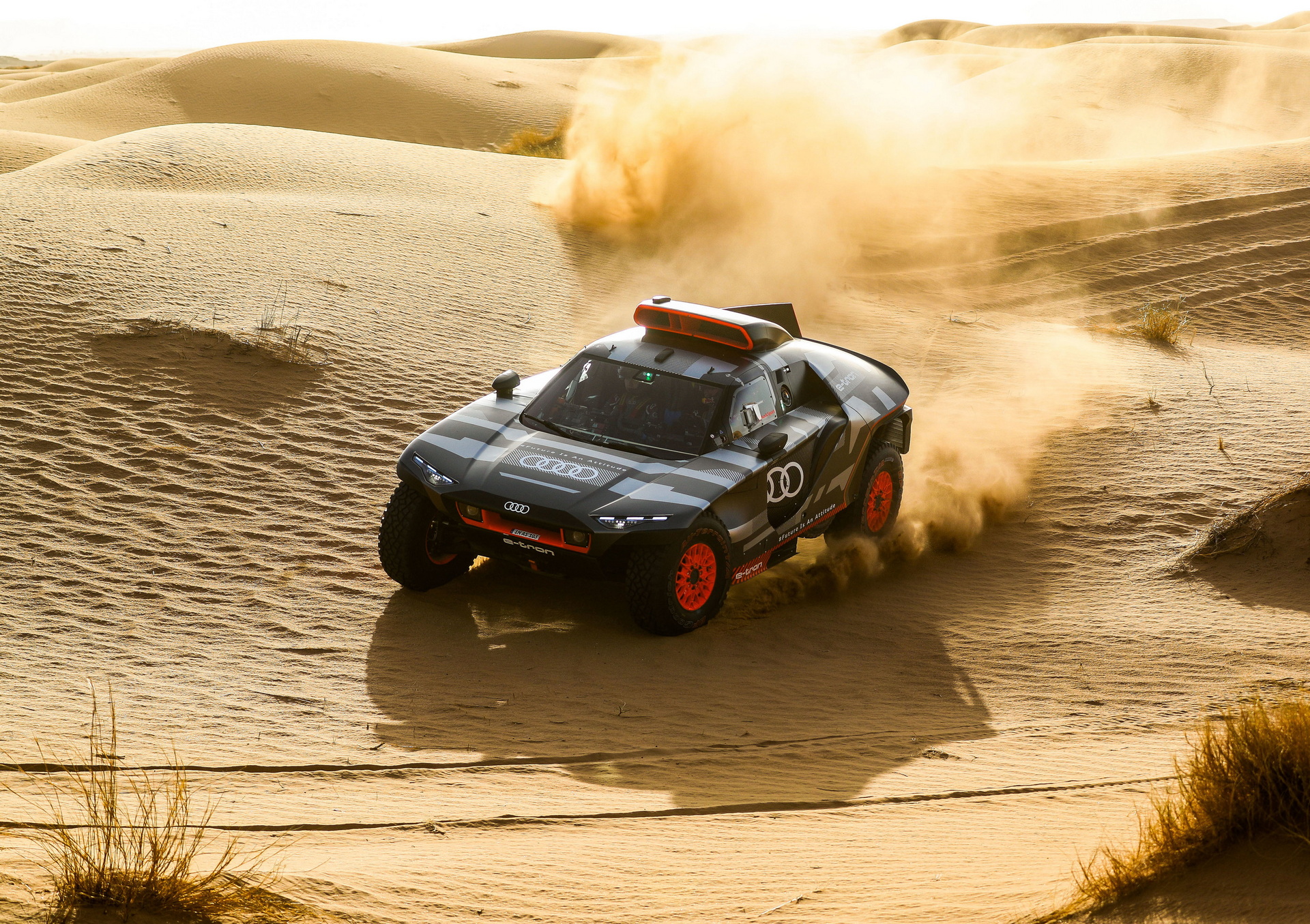 Audi’s 2022 Dakar Rally Contender Arrives At The Moroccan Desert For Testing