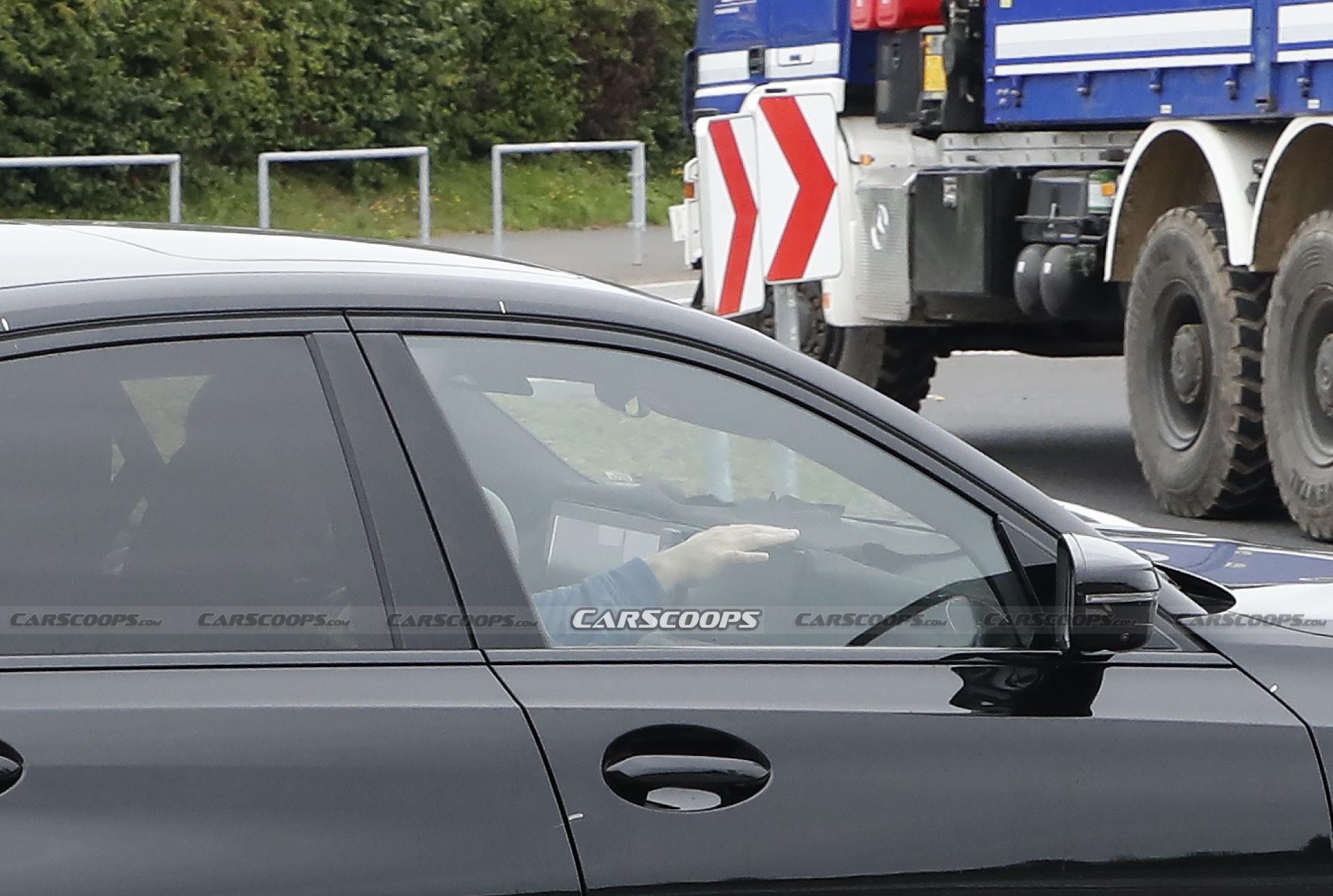 2023 BMW 3-Series Facelift Spied At The Ring, Giving A Glimpse Of Its New Dash