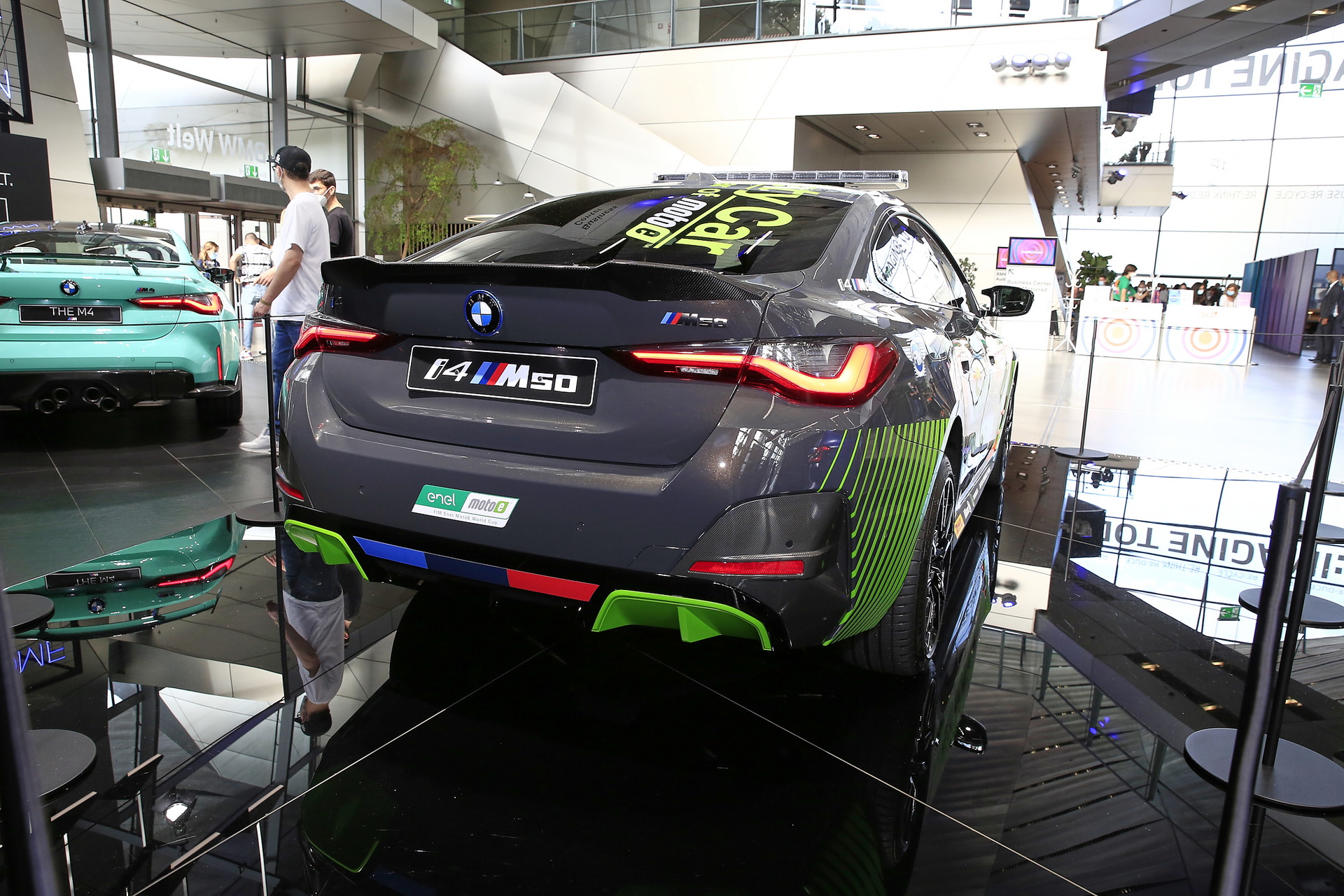 What’s Up With The BMW i4 M50 Safety Car’s Rear Wheel To Well Gap?