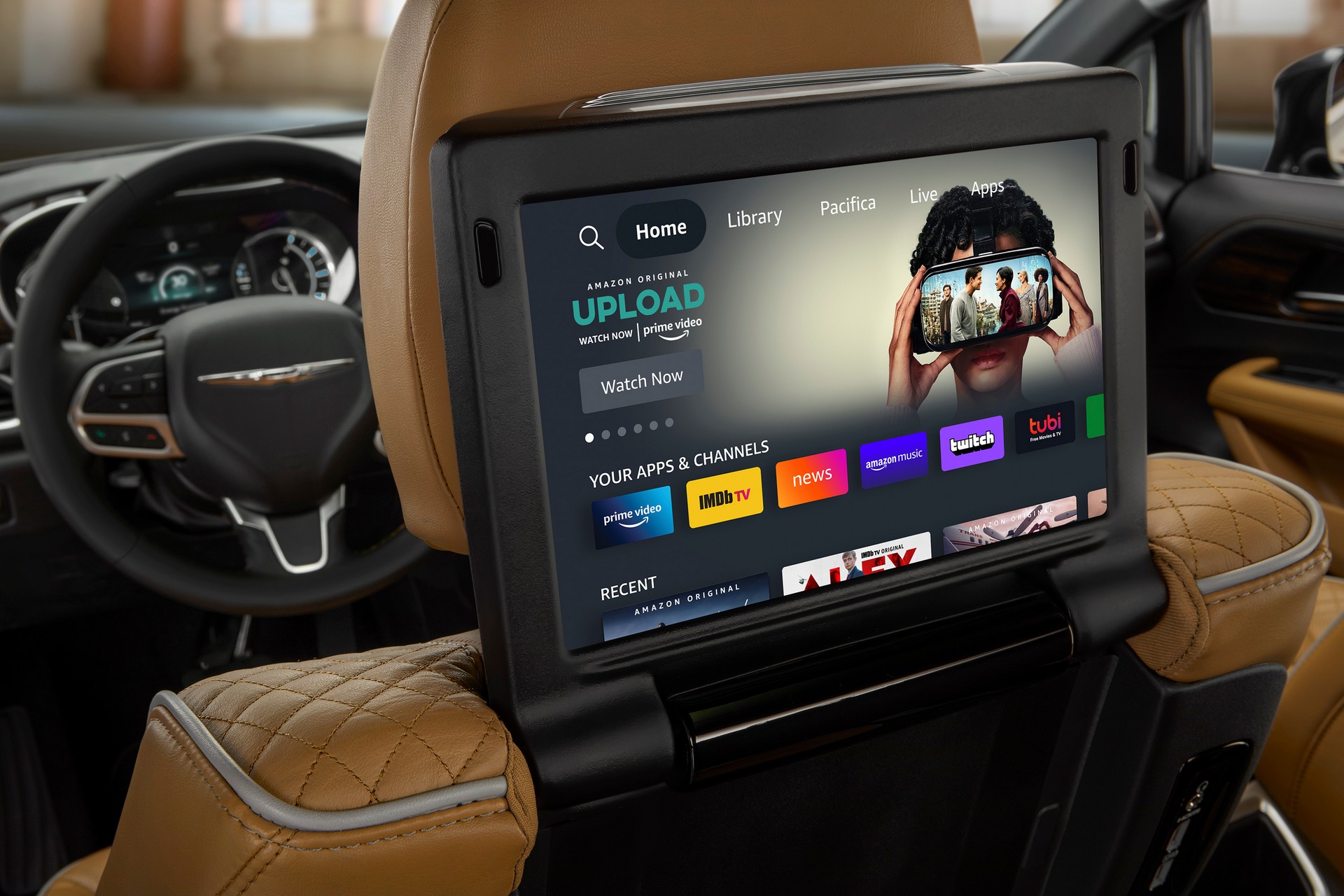 Chrysler Updates Their 2022 Lineup With New Tech Including Amazon Fire TV