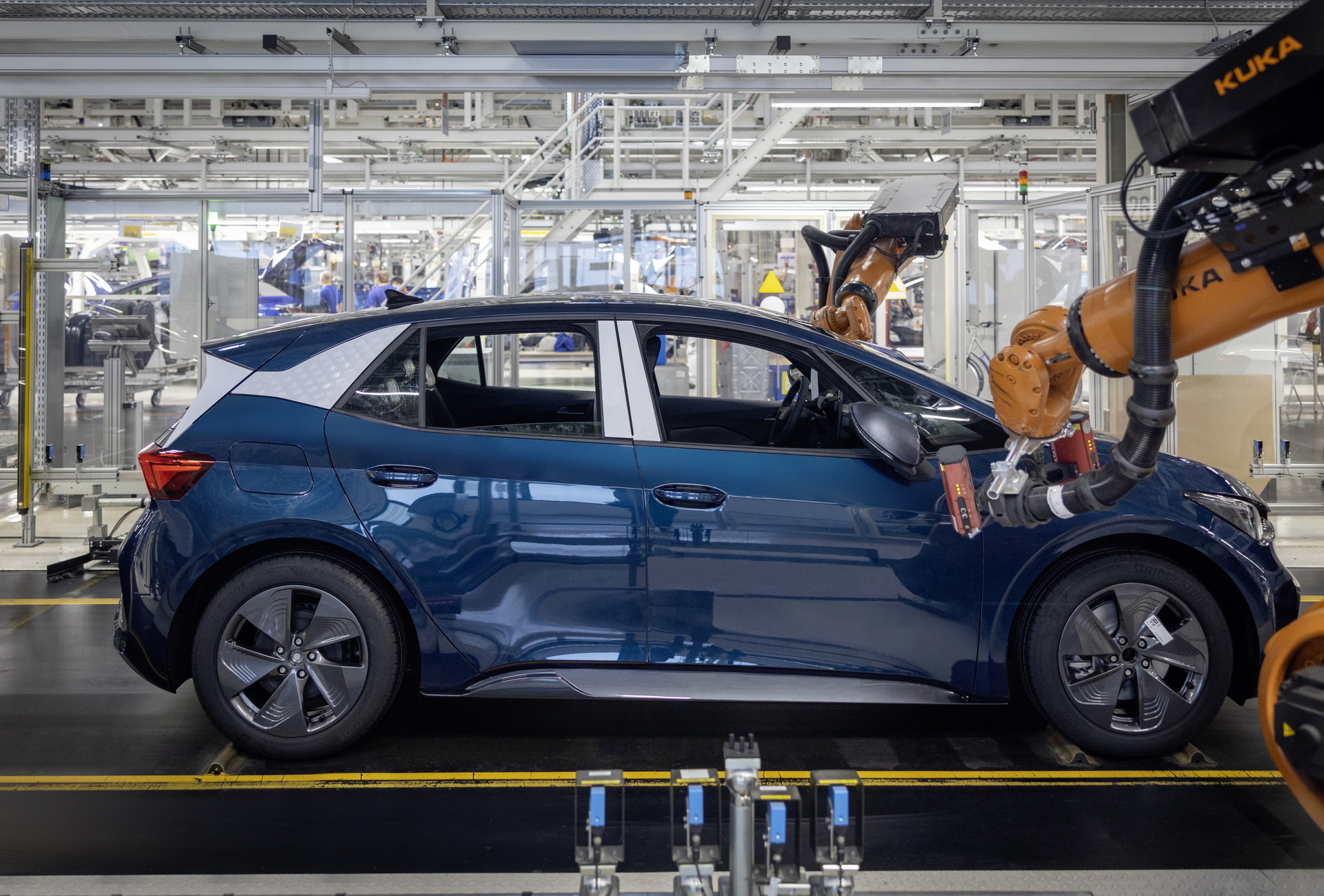 Aw, Cupra’s First Born EV Has Rolled Off The Line At Zwickau