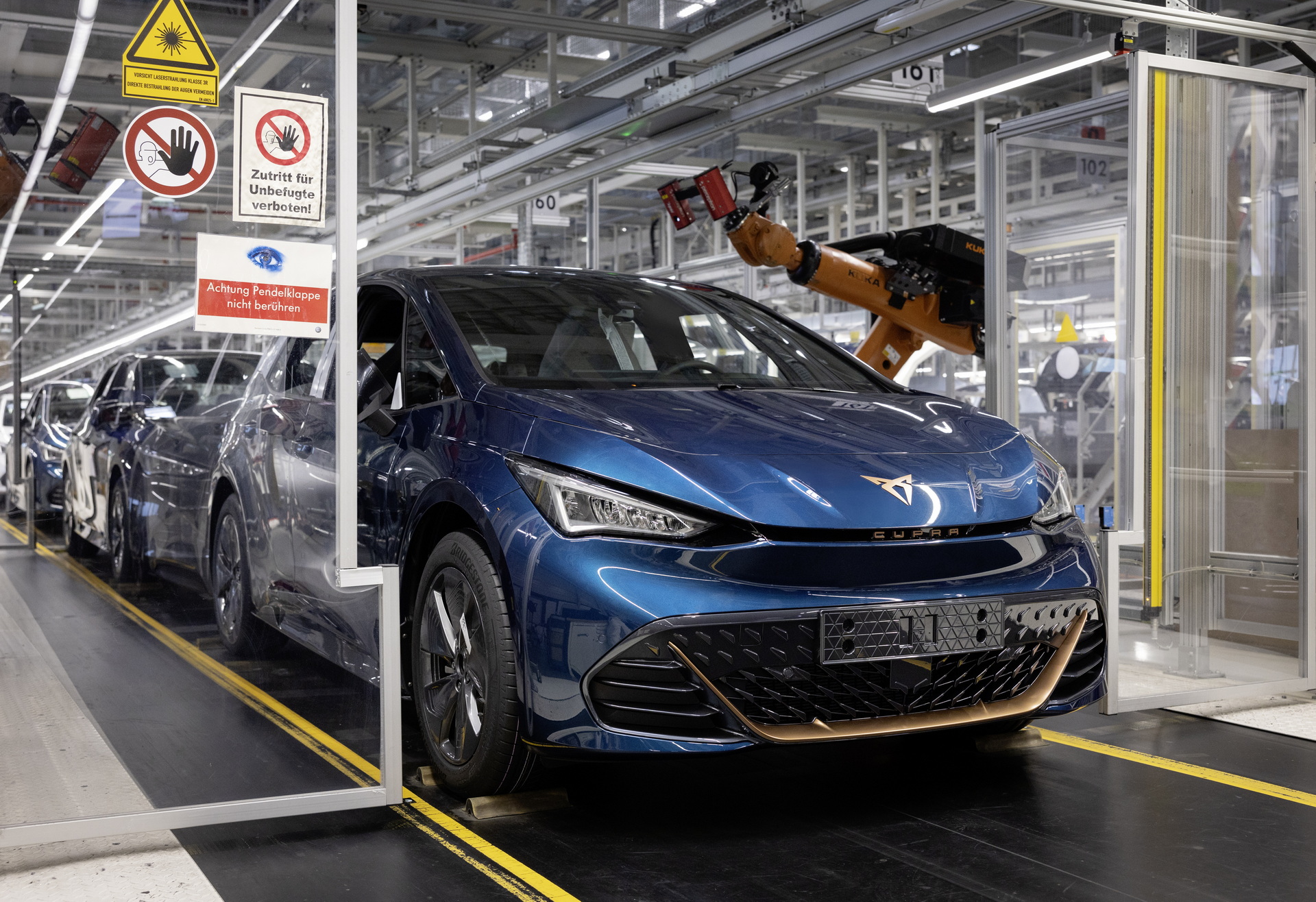 Aw, Cupra’s First Born EV Has Rolled Off The Line At Zwickau