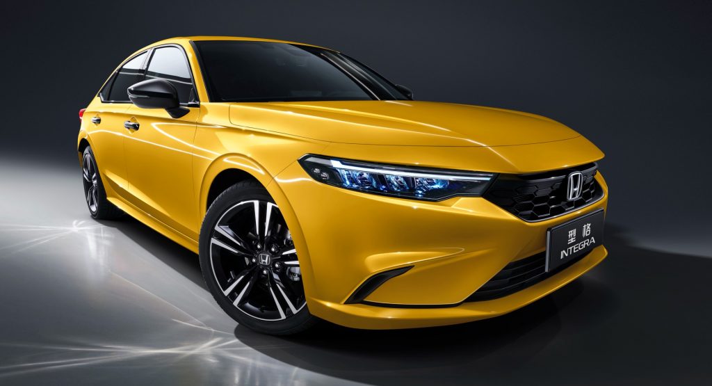  Chinese-Market 2022 Honda Integra Debuts As A More Stylish Civic Sedan