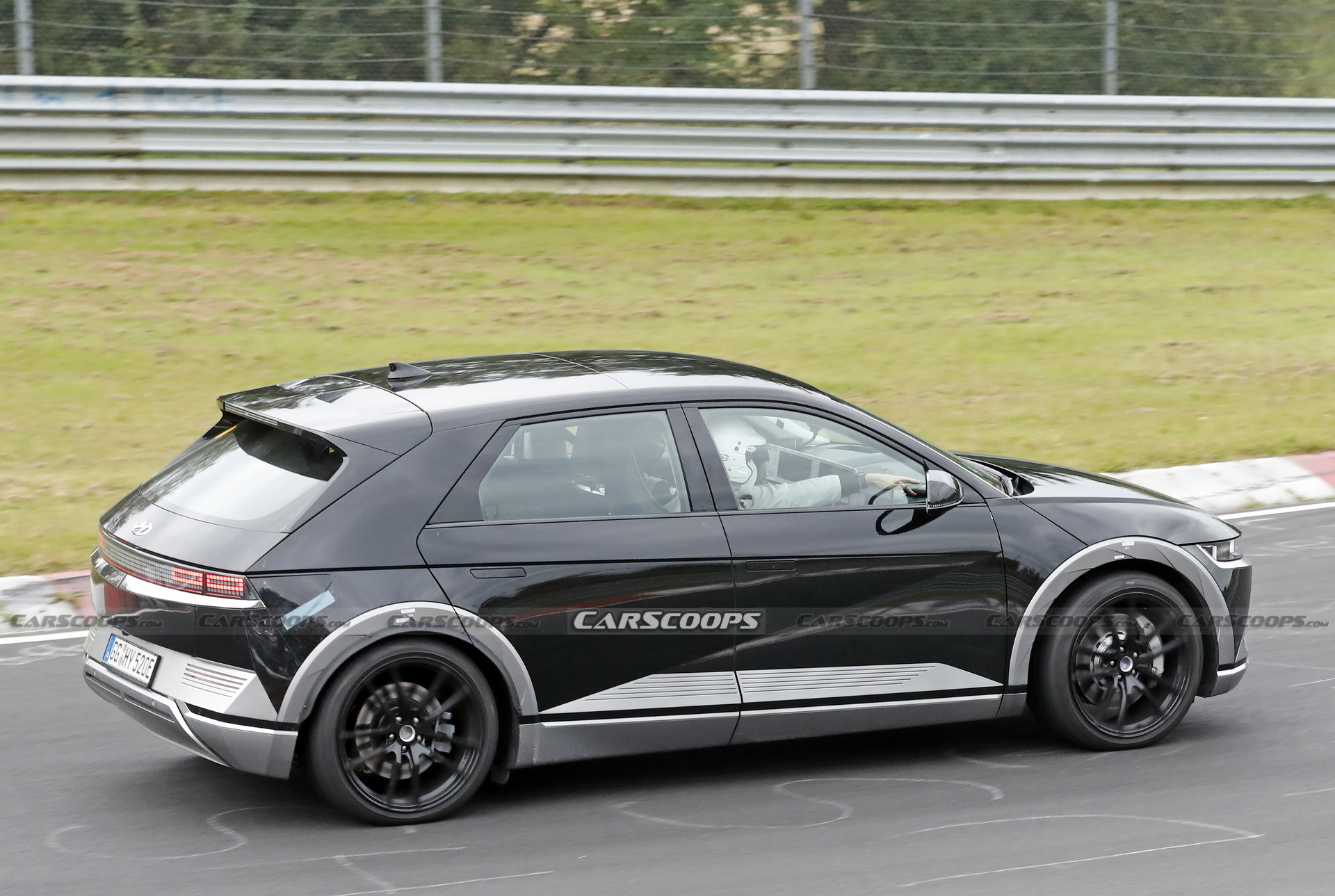 Hyundai Ioniq 5 N Test Car Spotted Blitzing The Nurburgring
