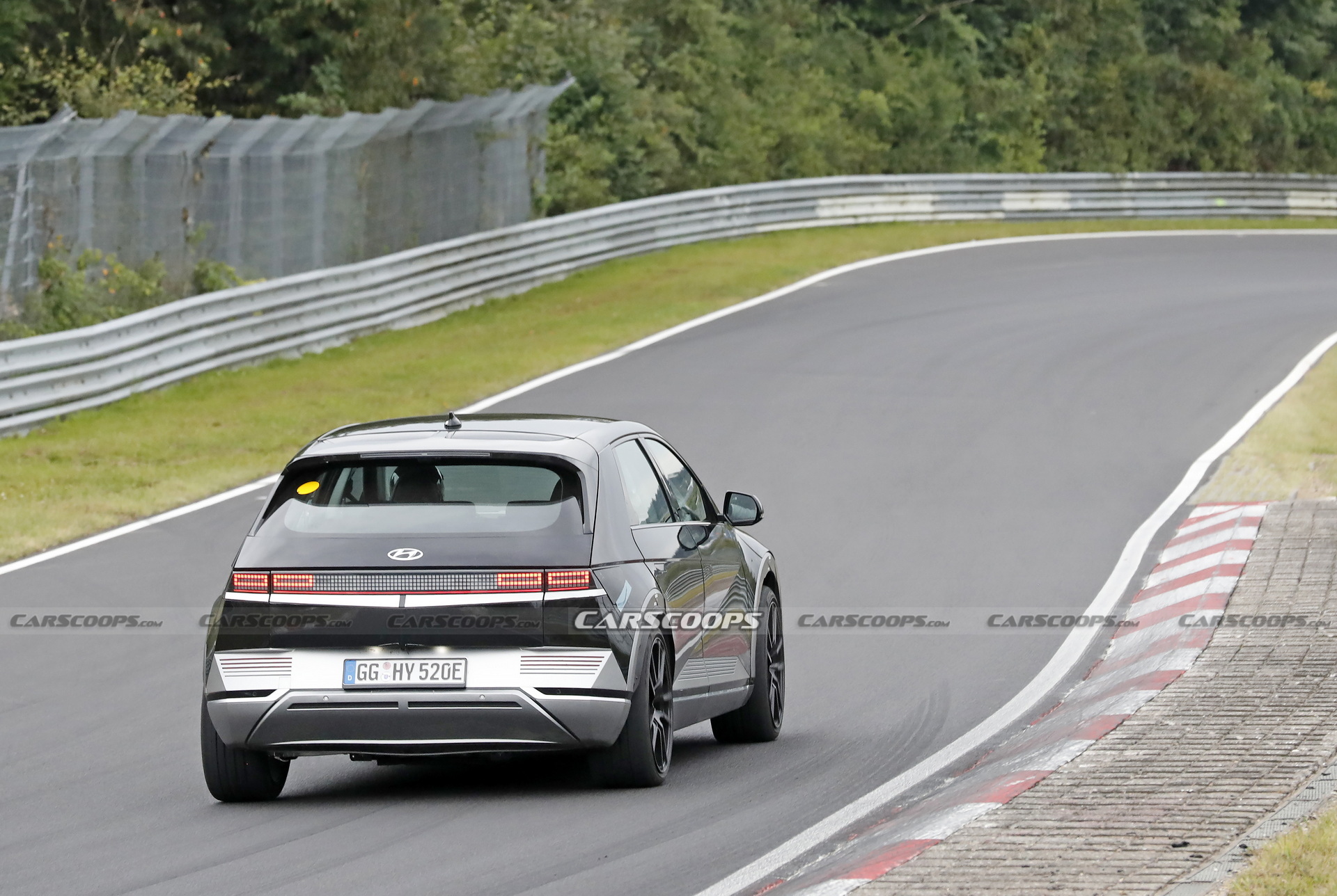 Hyundai Ioniq 5 N Test Car Spotted Blitzing The Nurburgring
