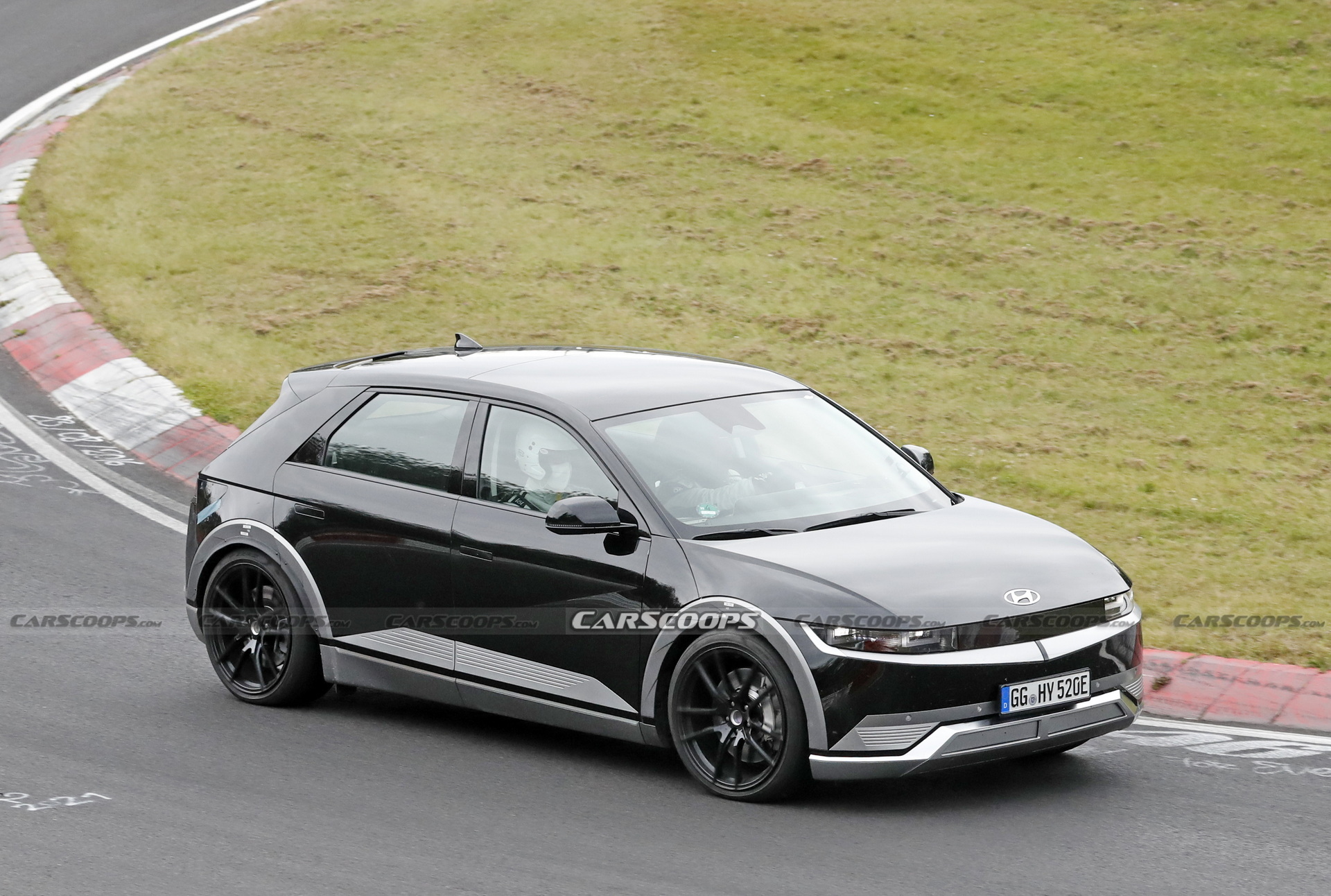 Hyundai Ioniq 5 N Test Car Spotted Blitzing The Nurburgring