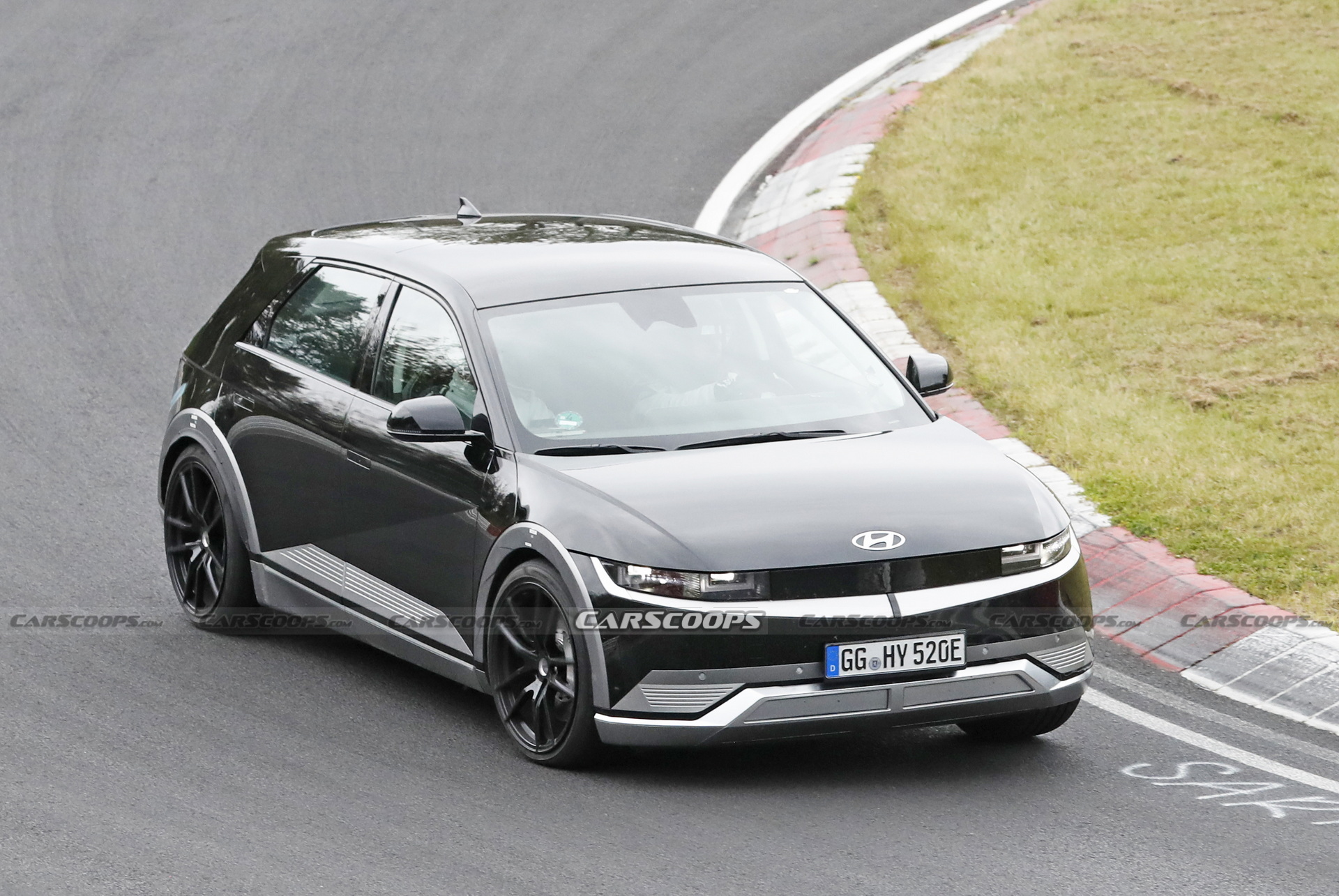 Hyundai Ioniq 5 N Test Car Spotted Blitzing The Nurburgring