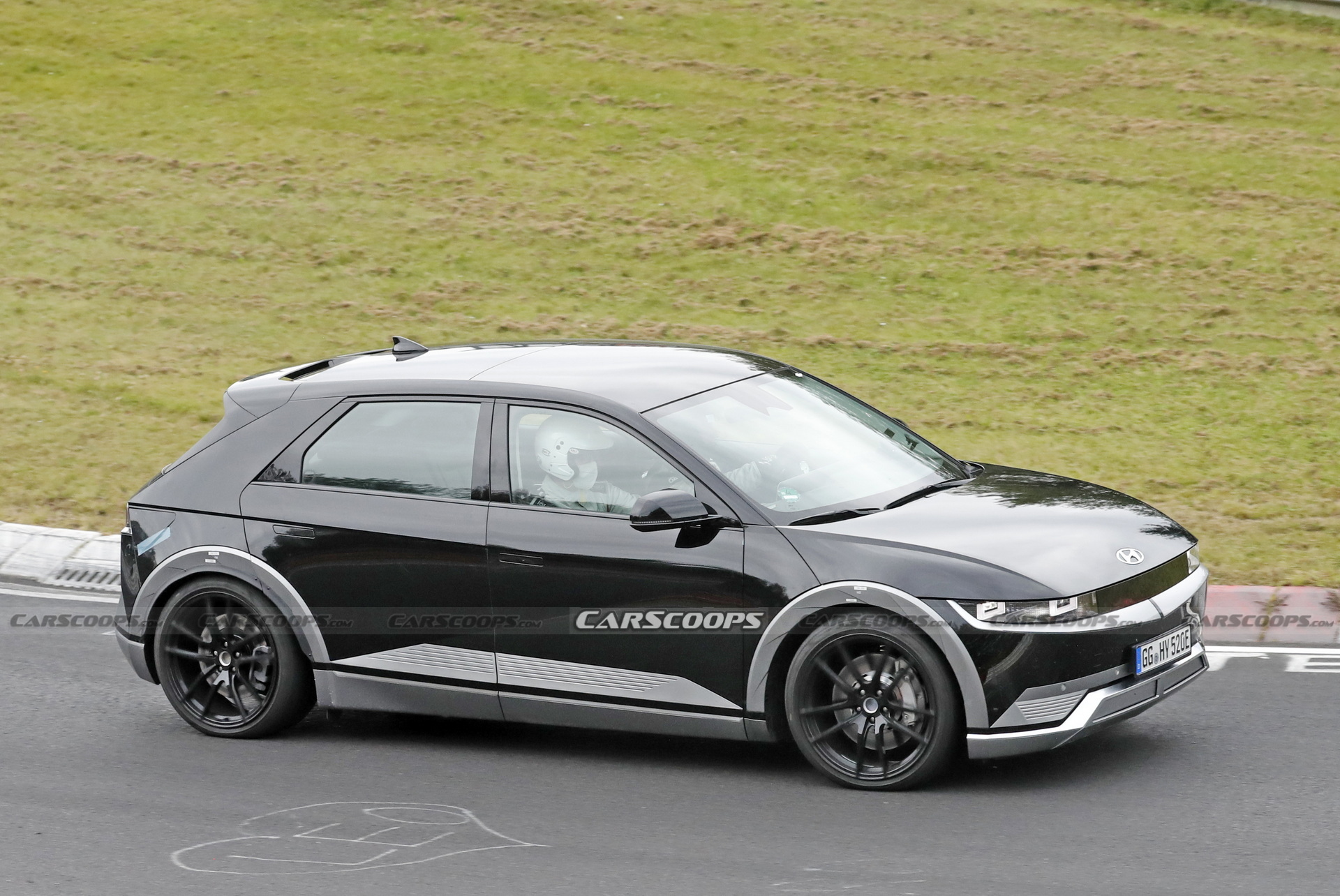 Hyundai Ioniq 5 N Test Car Spotted Blitzing The Nurburgring