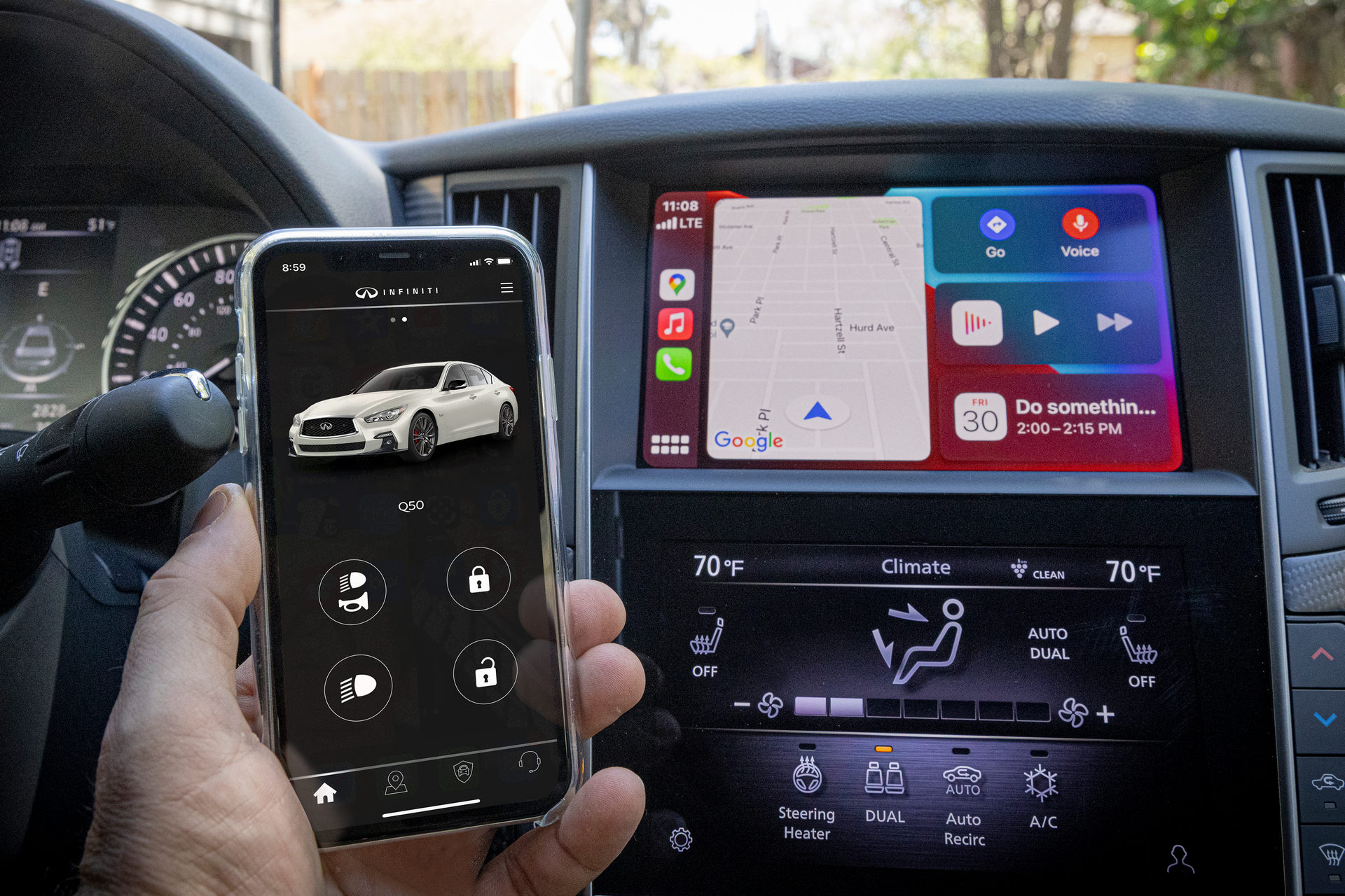 2022 Infiniti Q50 Comes With Wireless Apple CarPlay, Starts At $42,100