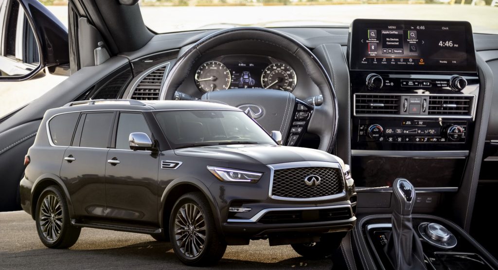  2022 Infiniti QX80 With New 12.3-Inch Infotainment Starts At $71,995