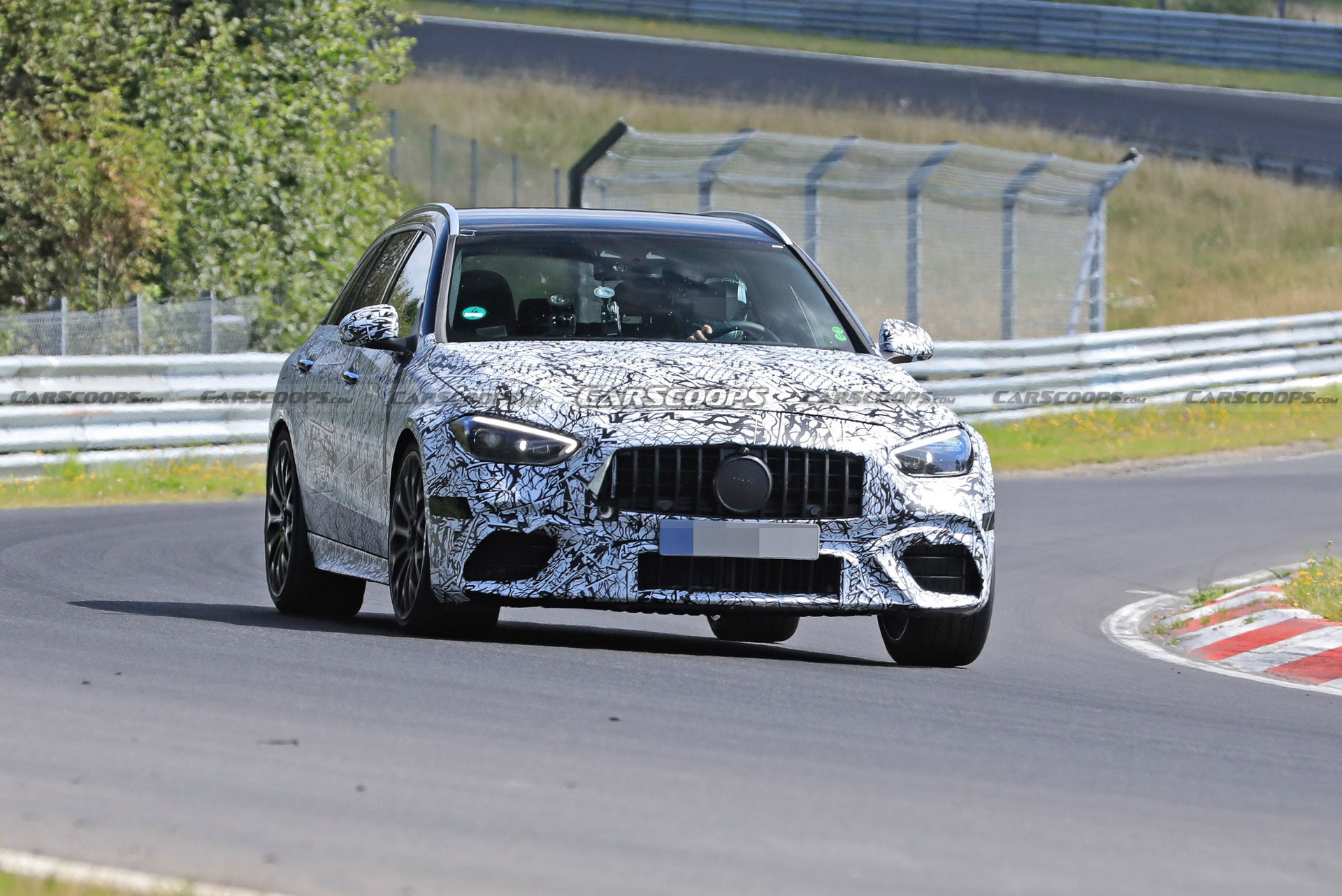 2022 Mercedes-AMG C63 Spied In Sedan And Wagon Form
