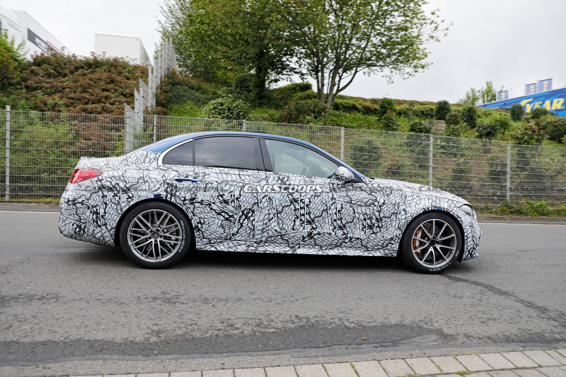 2022 Mercedes-AMG C63 Spied In Sedan And Wagon Form