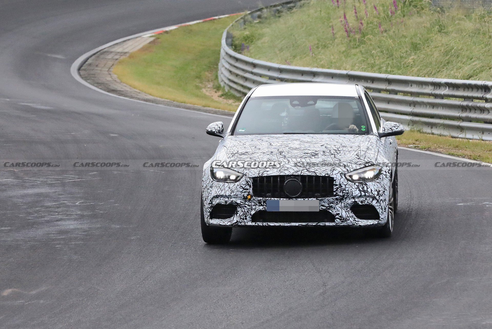 2022 Mercedes-AMG C63 Spied In Sedan And Wagon Form