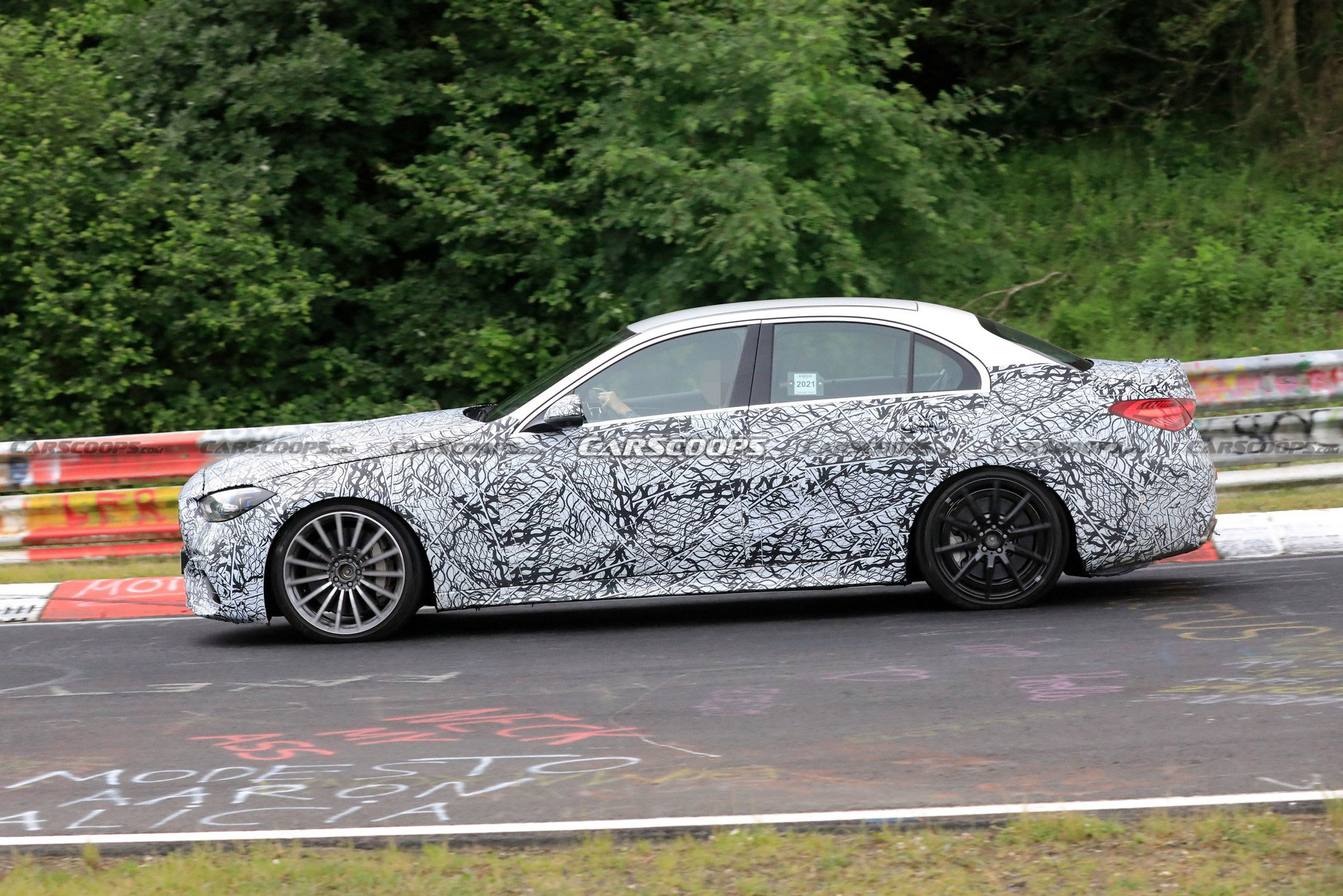 2022 Mercedes-AMG C63 Spied In Sedan And Wagon Form