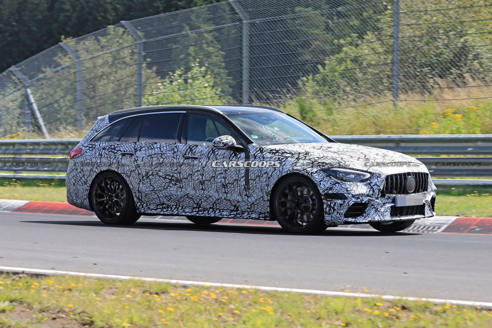 2022 Mercedes-AMG C63 Spied In Sedan And Wagon Form