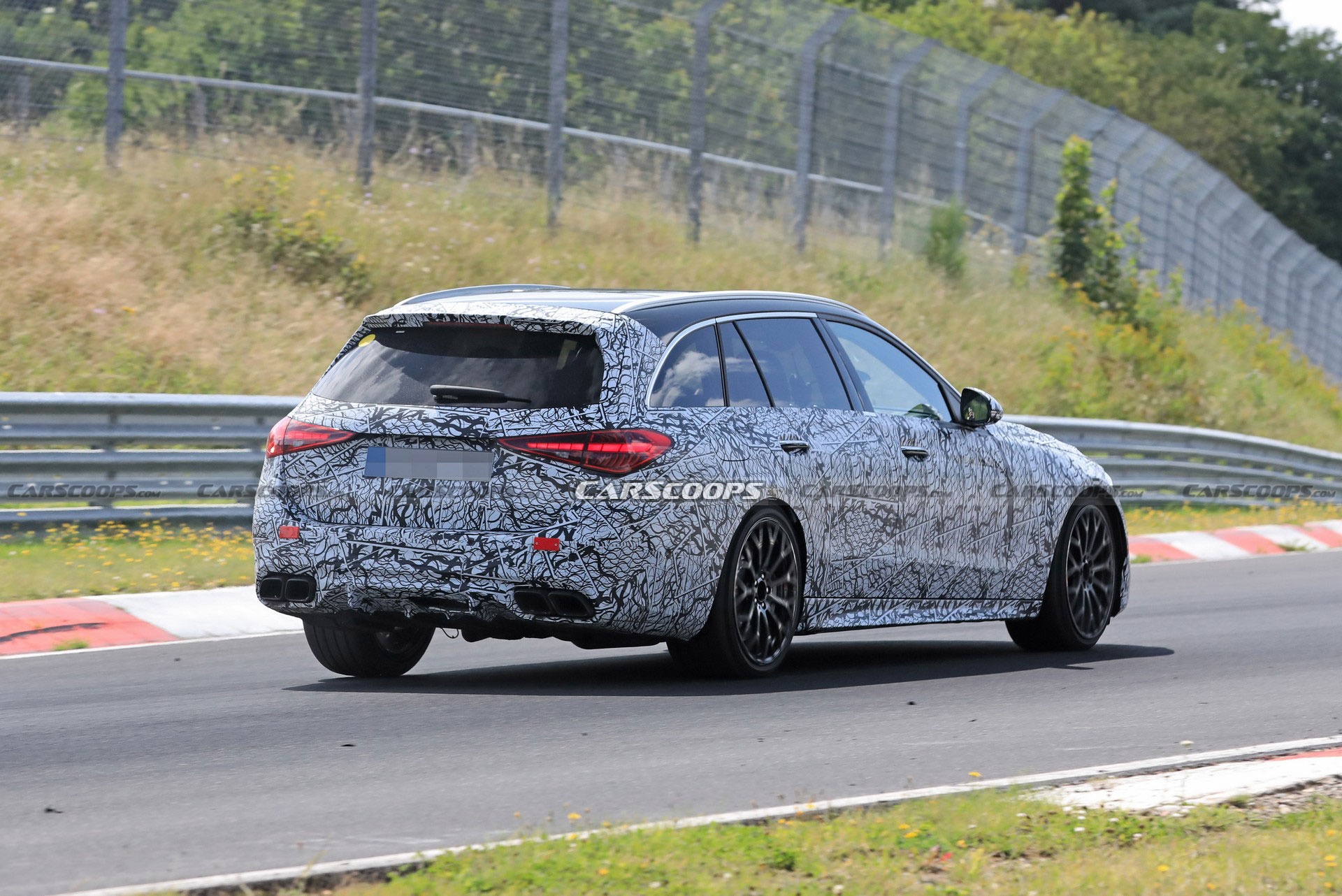 2022 Mercedes-AMG C63 Spied In Sedan And Wagon Form