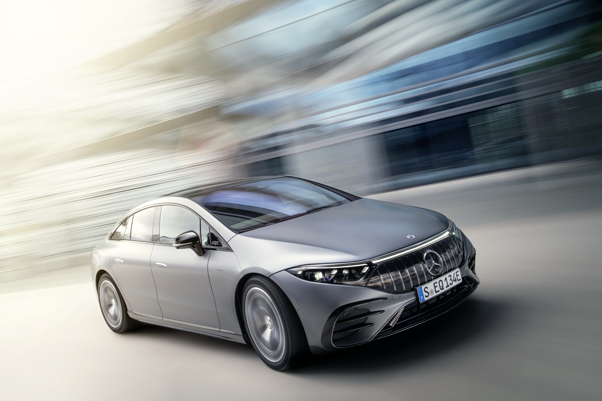 Electrifying 751-HP Mercedes-AMG EQS 53 Is Benz’s New Performance Flagship Limo