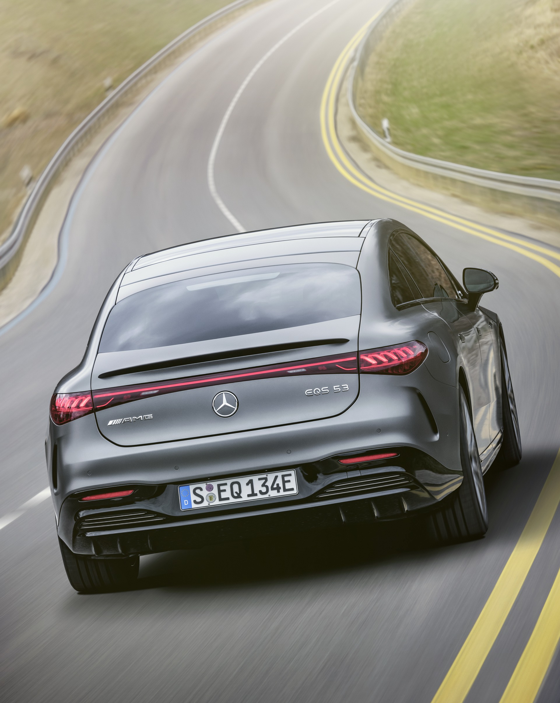 Electrifying 751-HP Mercedes-AMG EQS 53 Is Benz’s New Performance Flagship Limo