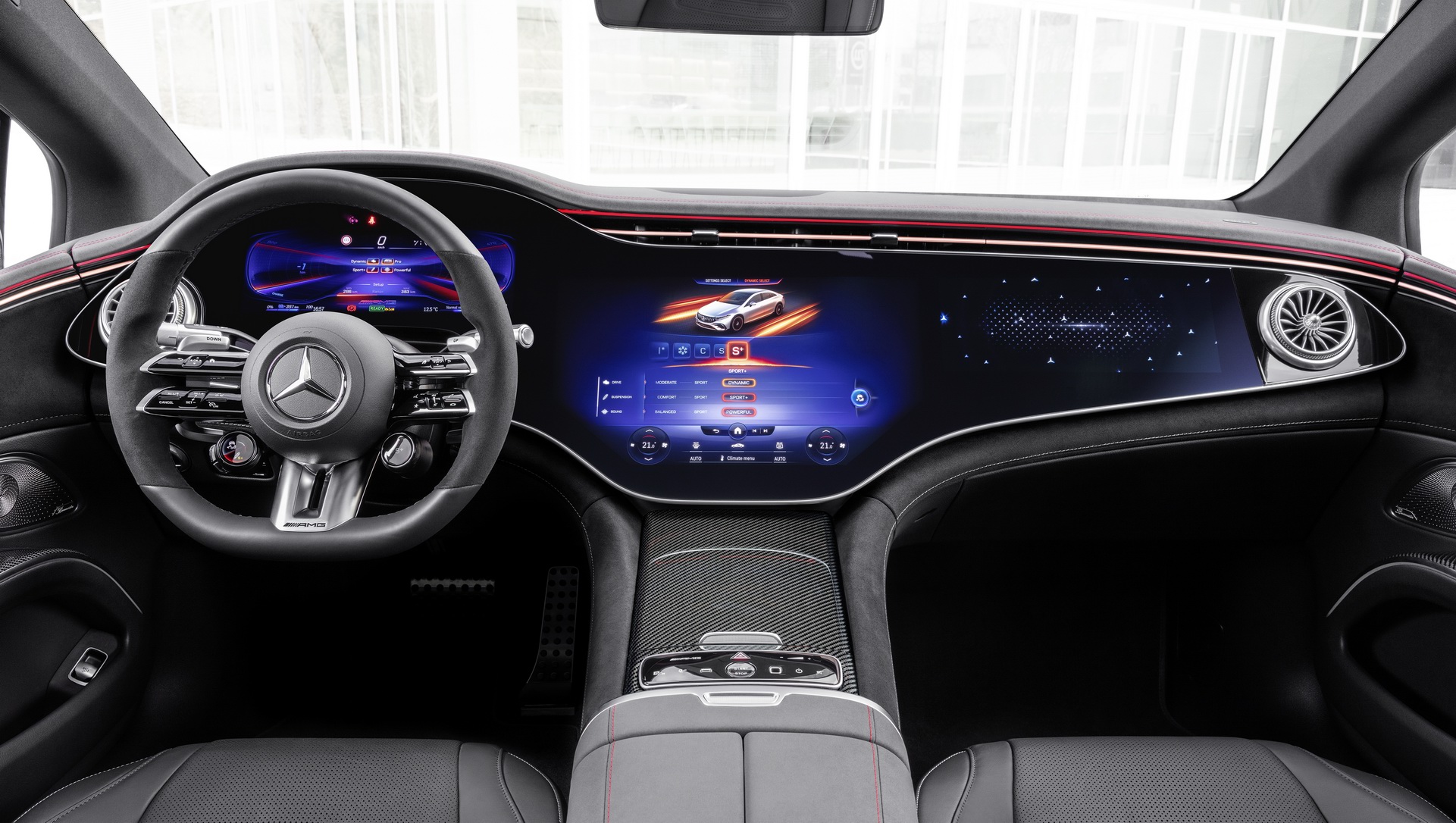 Electrifying 751-HP Mercedes-AMG EQS 53 Is Benz’s New Performance Flagship Limo