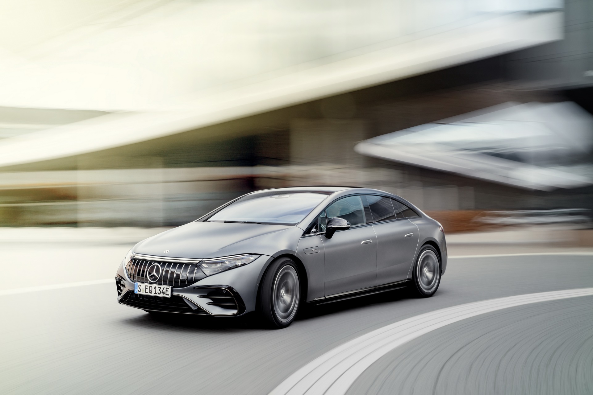 Electrifying 751-HP Mercedes-AMG EQS 53 Is Benz’s New Performance Flagship Limo