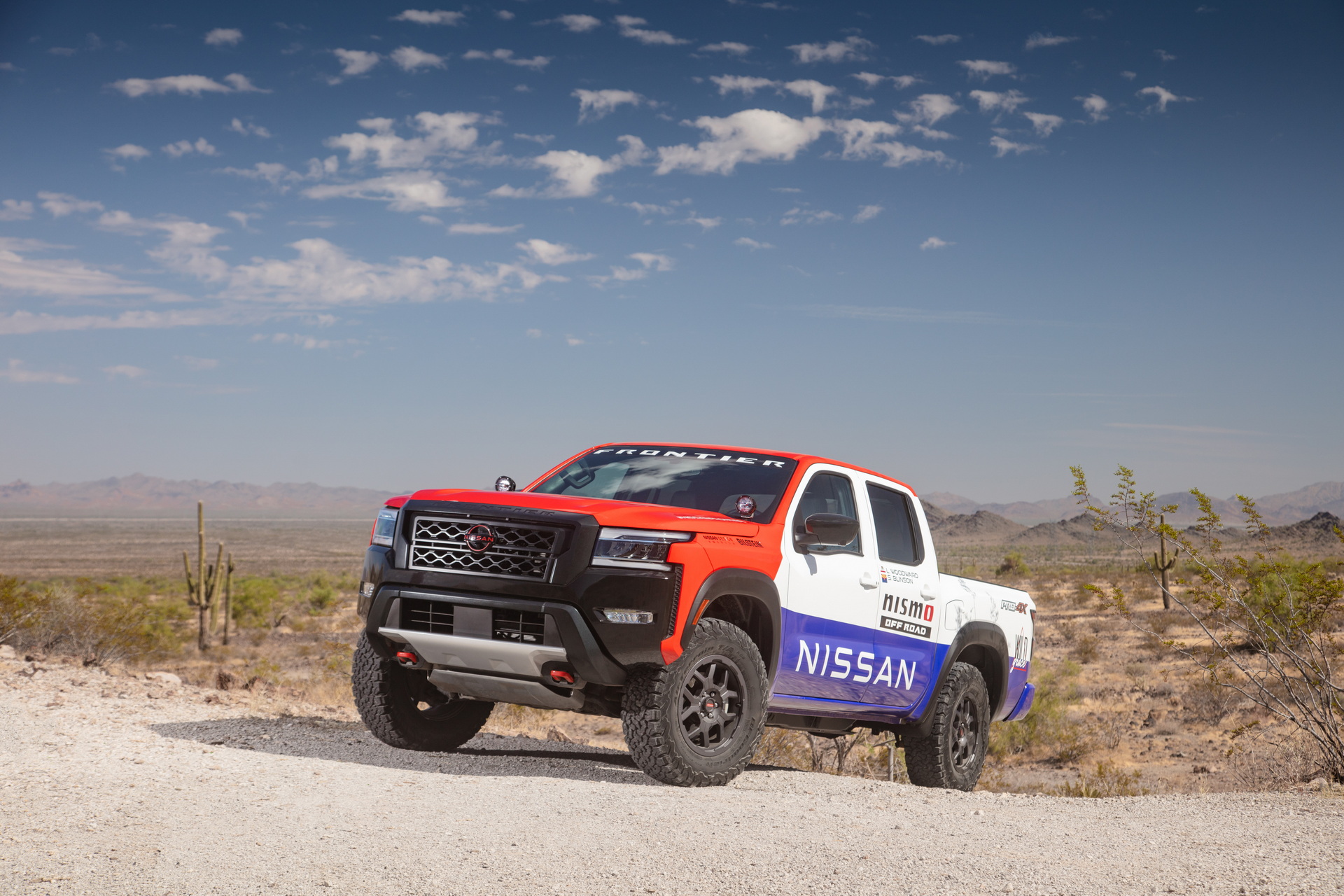Nissan Enters Rebelle Rally With 2022 Frontier Inspired By 1980s Nissan Hardbody Off-Roading Champ