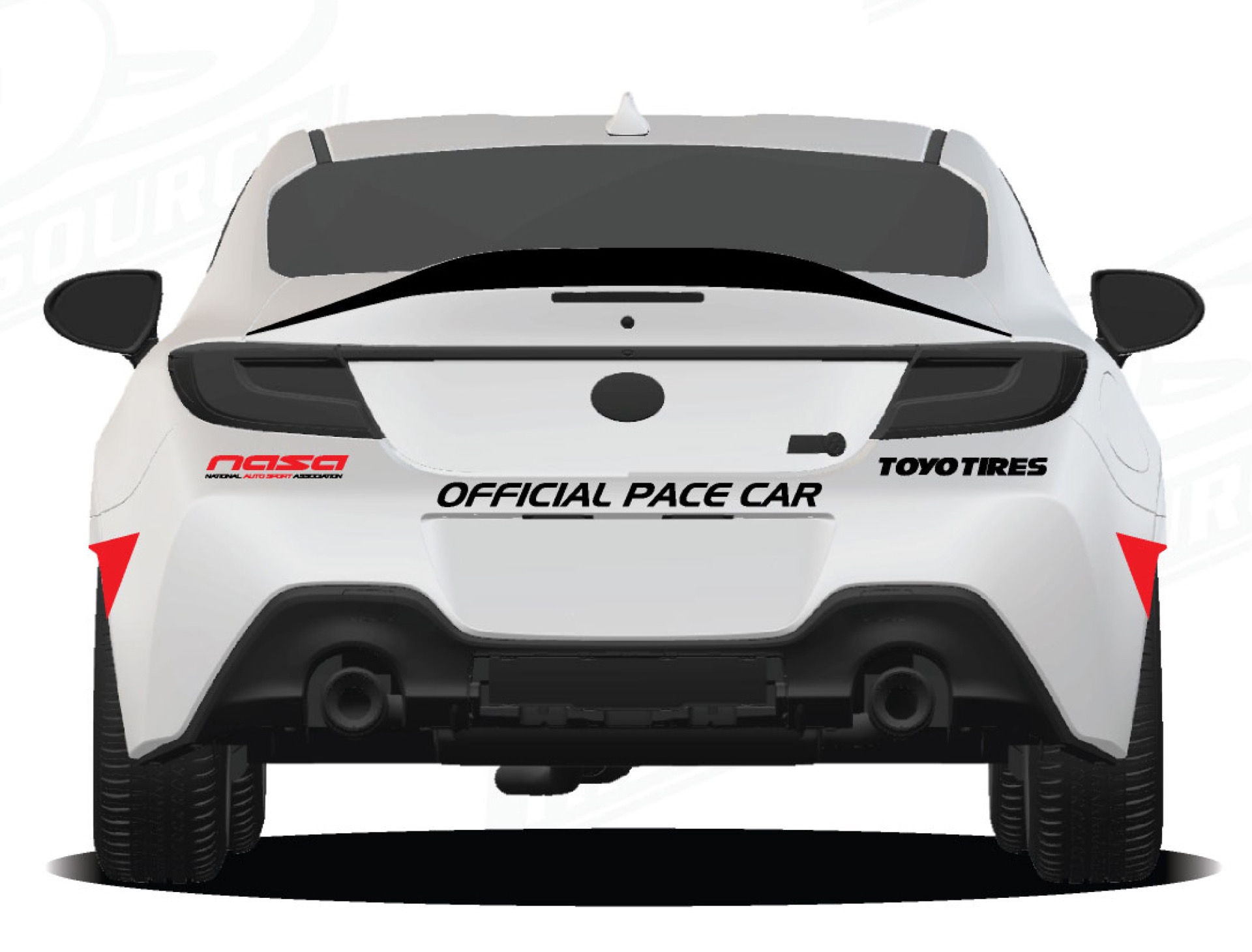 The Pace Car For The NASA Championship Races Is The New 2022 Toyota GR 86