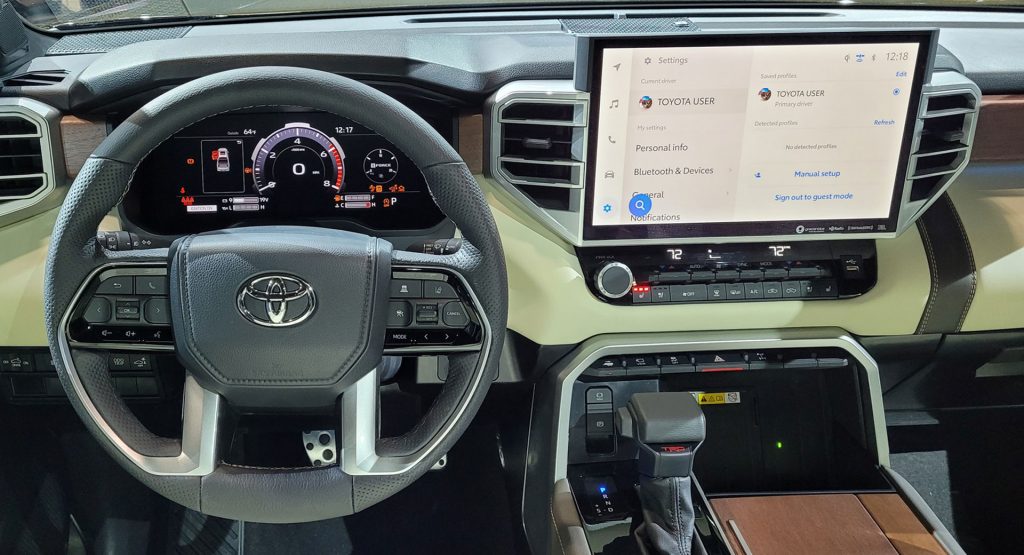  We Check Out The Tundra’s All-New 14-Inch Infotainment System