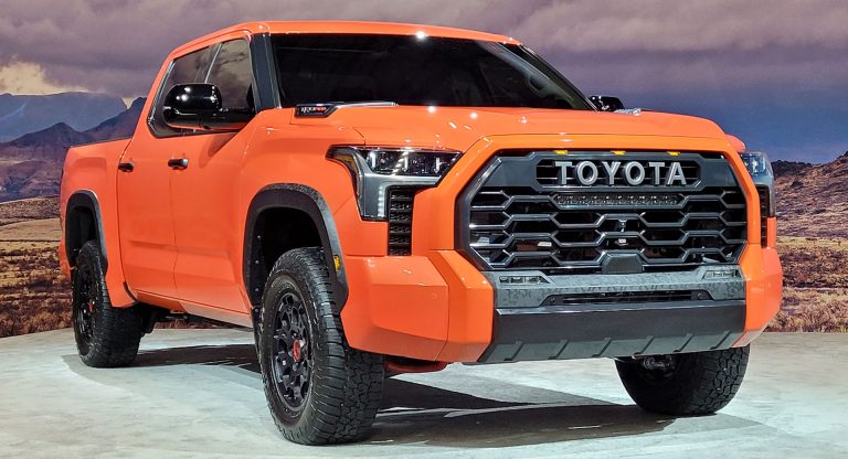 The 2022 Toyota Tundra Trd Pro Packs 437 Hybrid Ponies And Technical