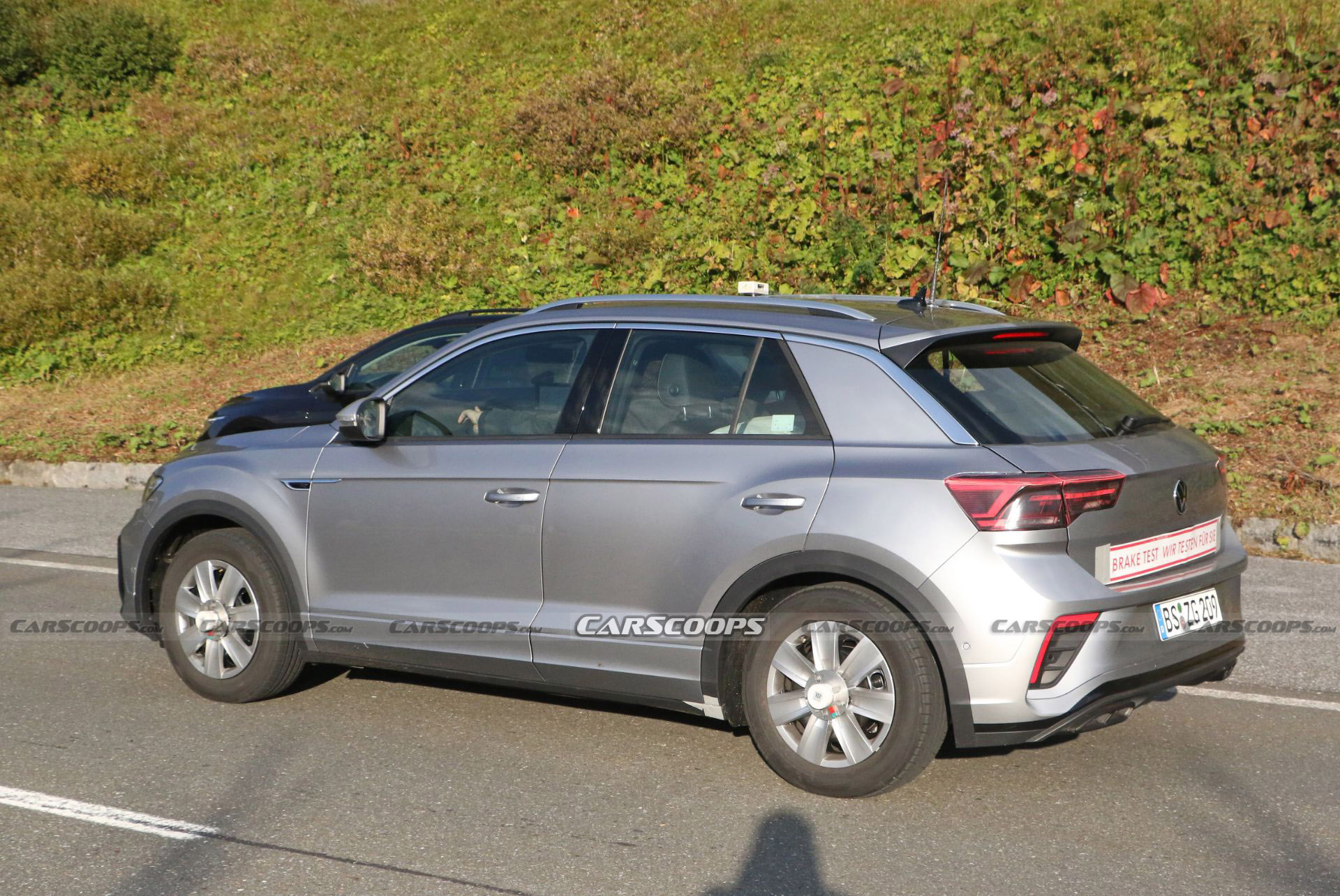 Sorry-Looking 2022 VW T-Roc Spied Wearing Hubcaps For Brake Testing